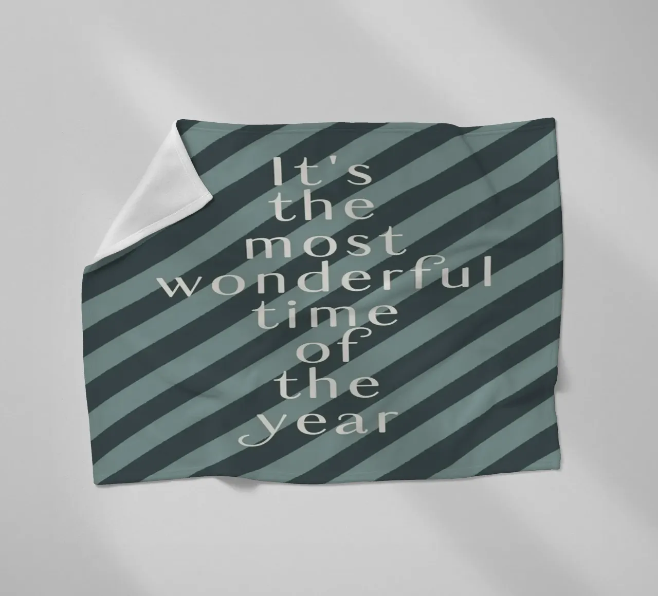 The Most Wonderful Time - Nordic coperta in pile da DesigndN Christmassy