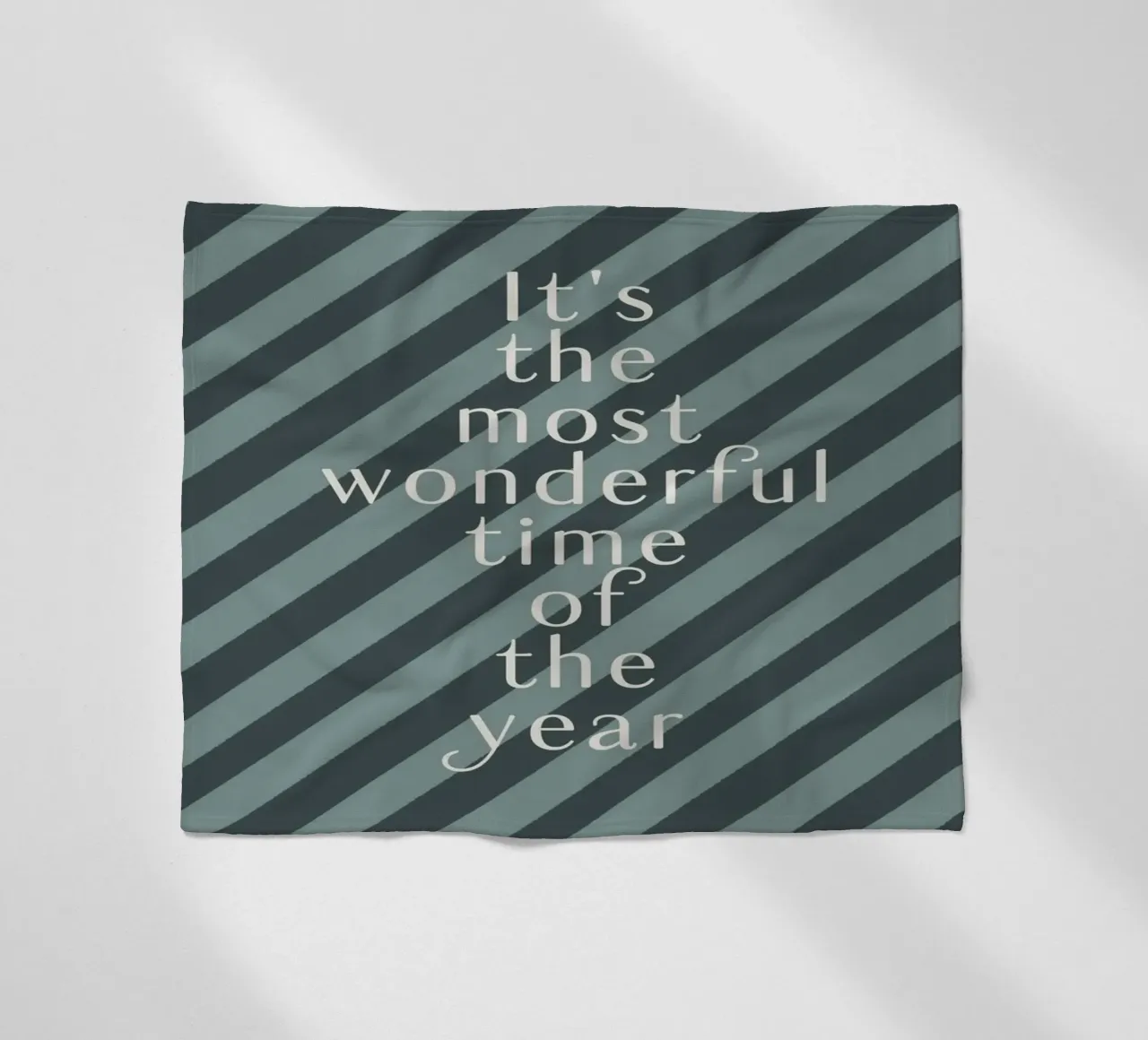 The Most Wonderful Time - Nordic coperta in pile da DesigndN Christmassy