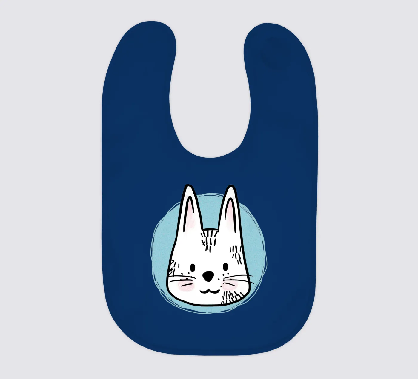 Lapin bavoir de miriamkross-kids