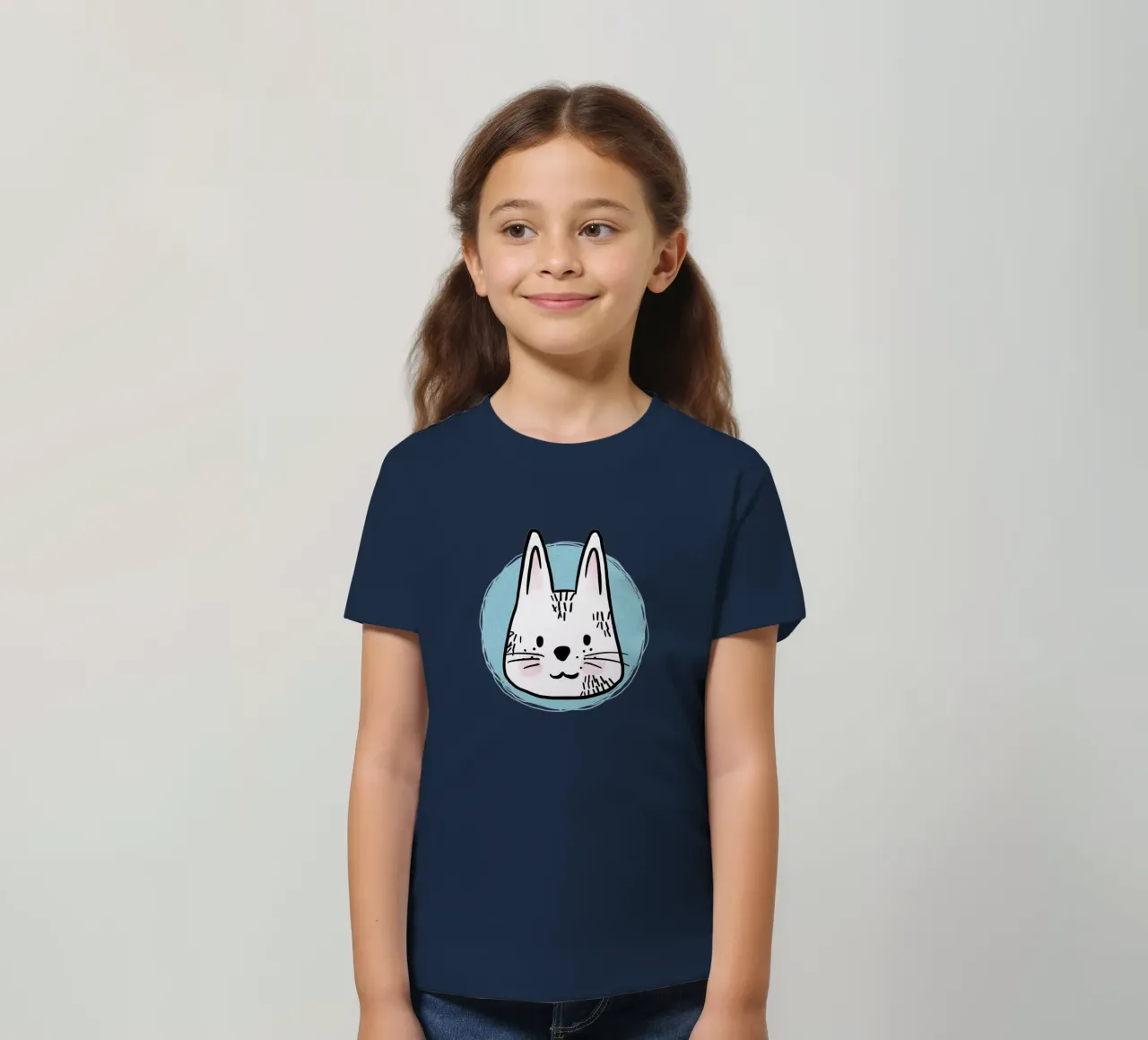 Hare t-shirt bambini da miriamkross-kids