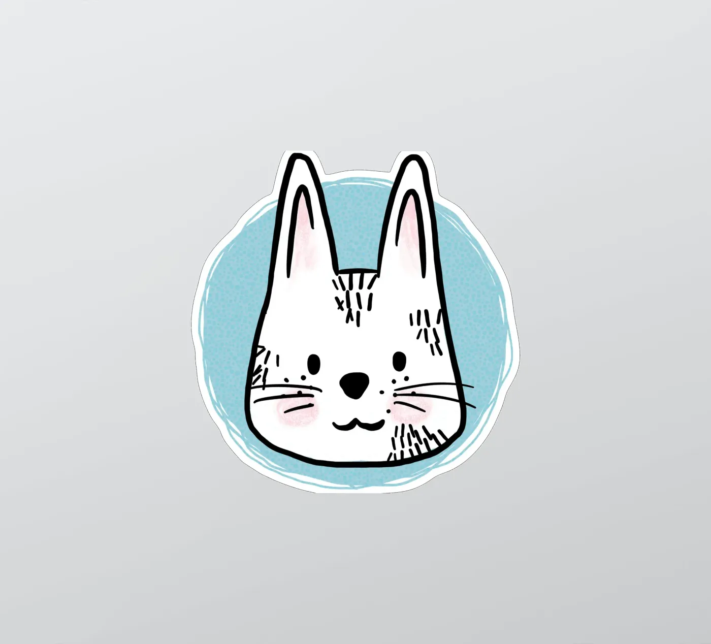 Hare sticker by miriamkross-kids