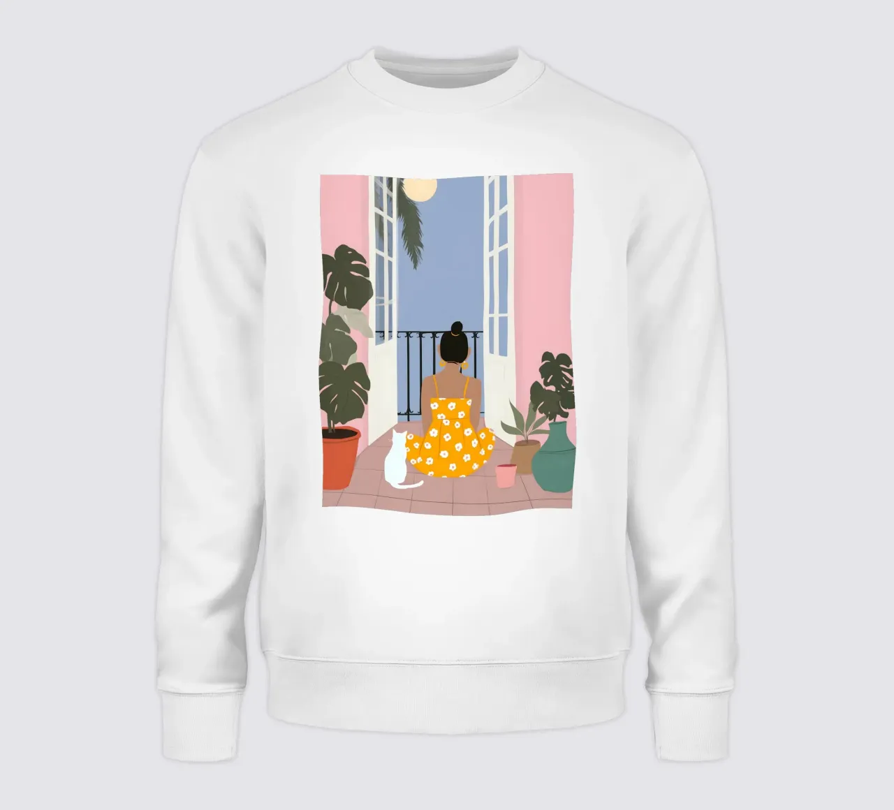 Moonlight Pause felpa da Vibrant Berry Studio