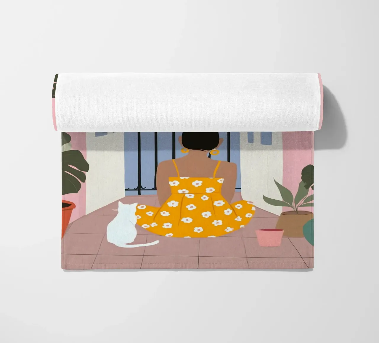 Moonlight Pause telo mare da Vibrant Berry Studio