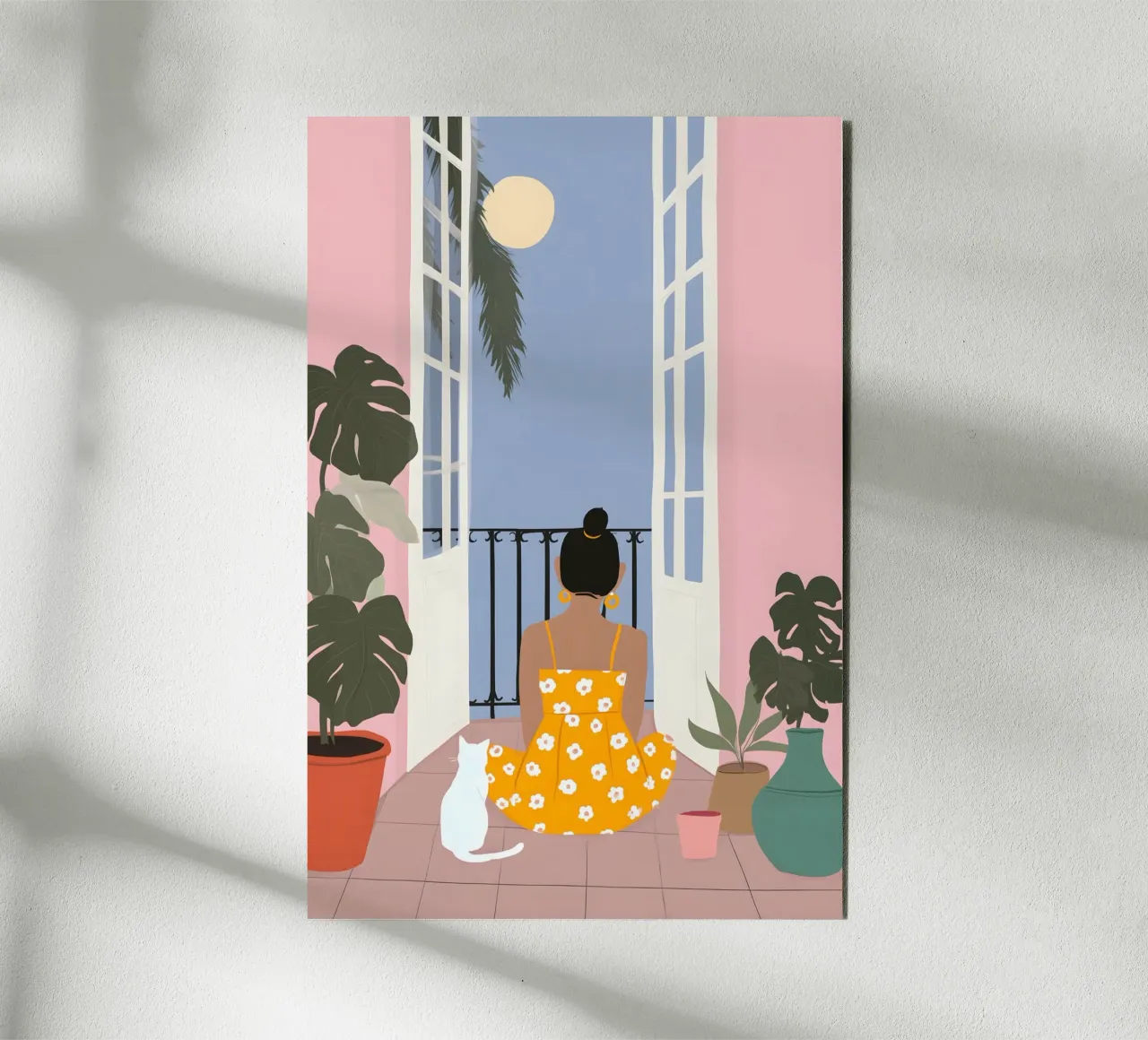 Moonlight Pause pannello forex da Vibrant Berry Studio