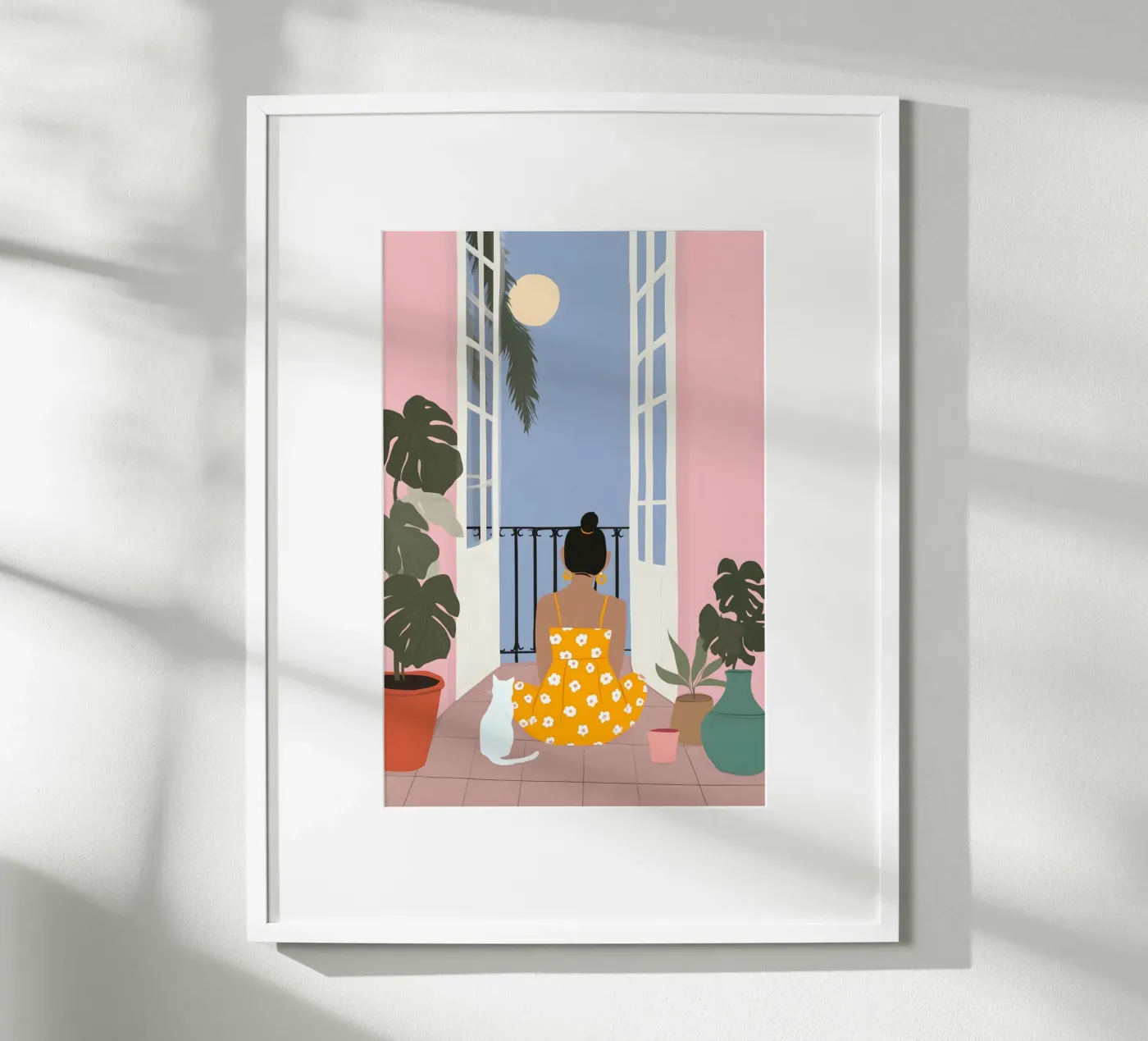 Moonlight Pause poster da Vibrant Berry Studio