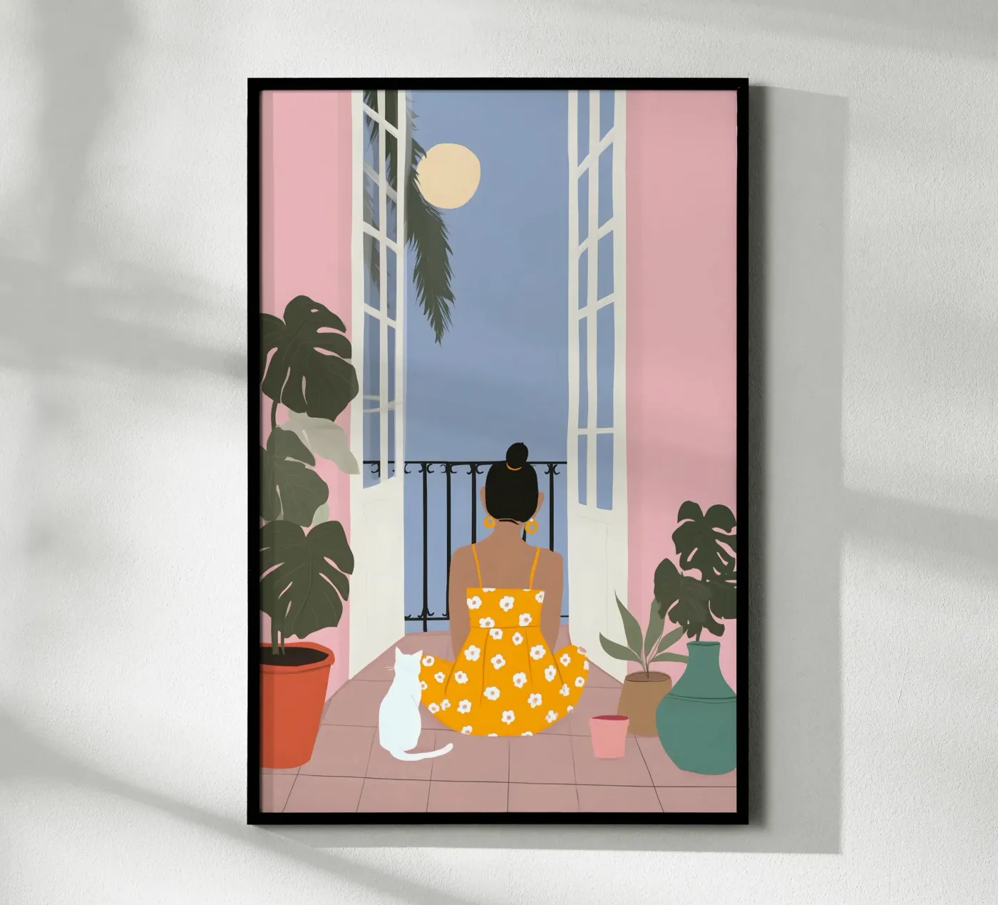 Moonlight Pause poster da Vibrant Berry Studio