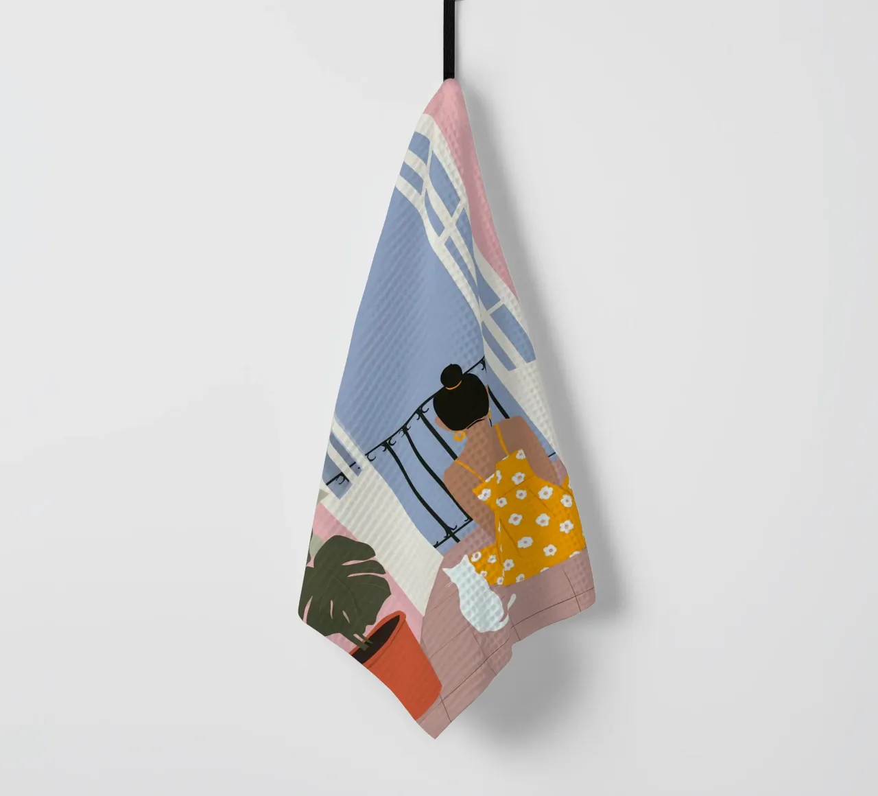 Moonlight Pause torchon de Vibrant Berry Studio