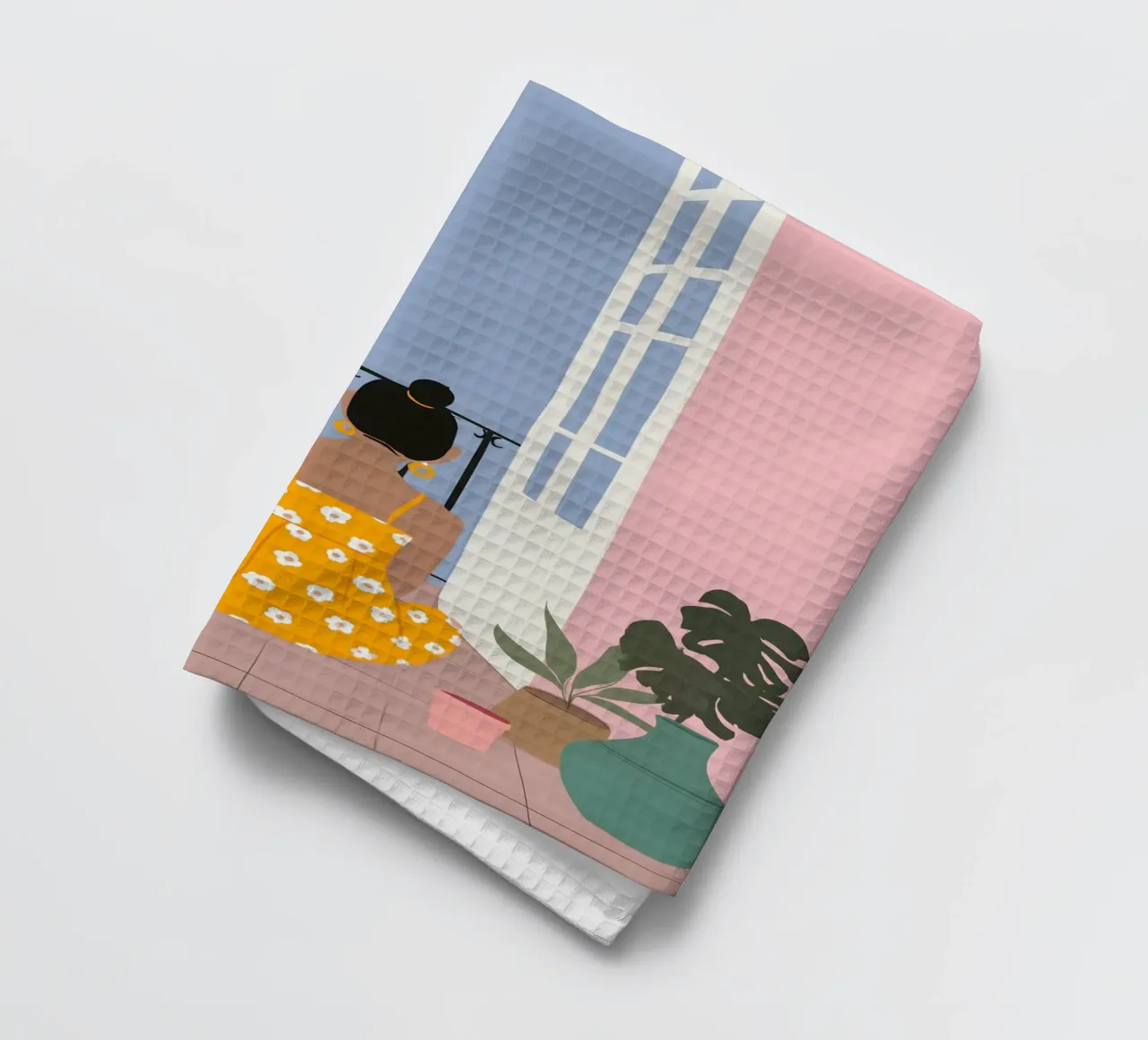 Moonlight Pause torchon de Vibrant Berry Studio