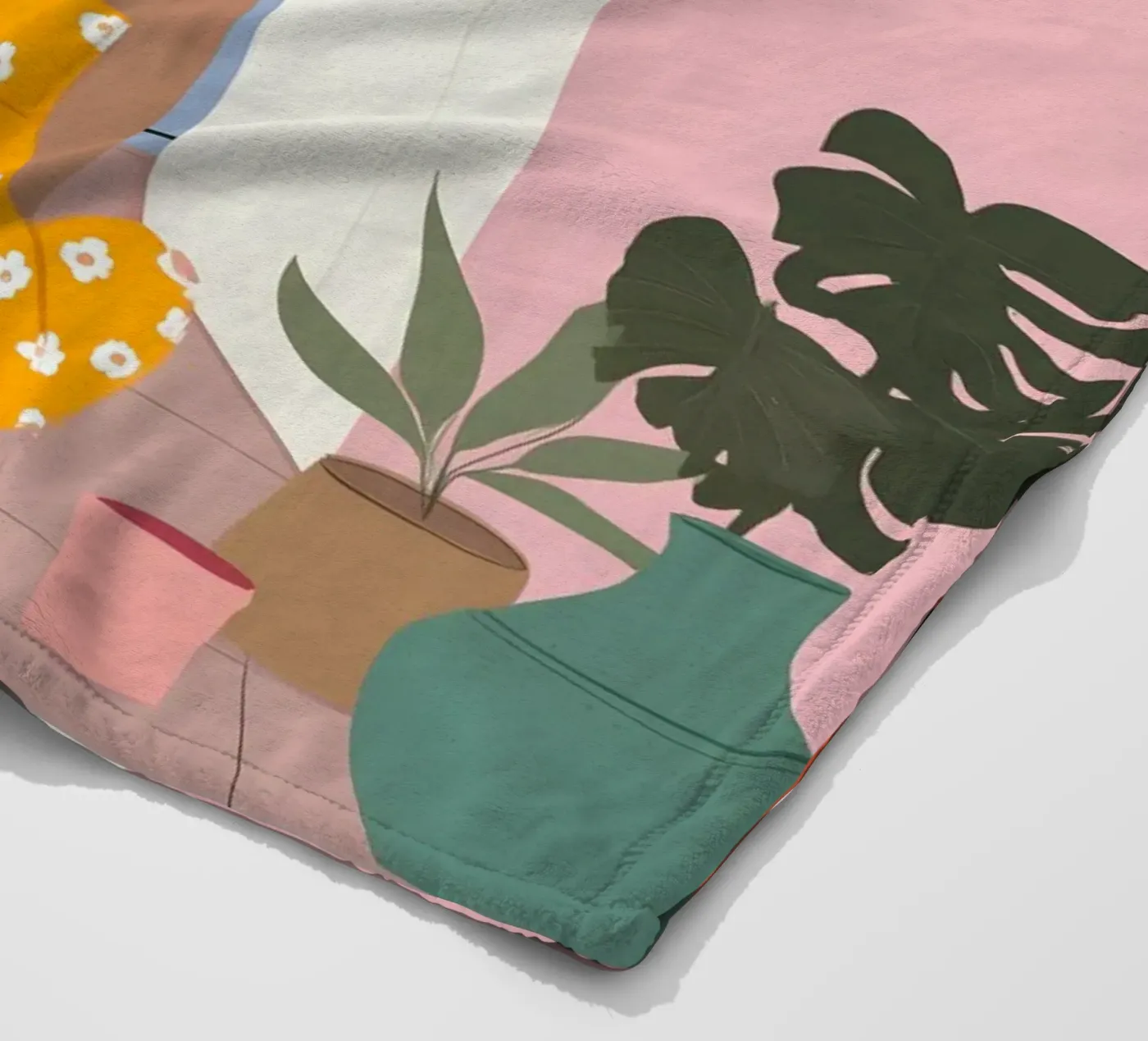 Moonlight Pause coperta in pile da Vibrant Berry Studio