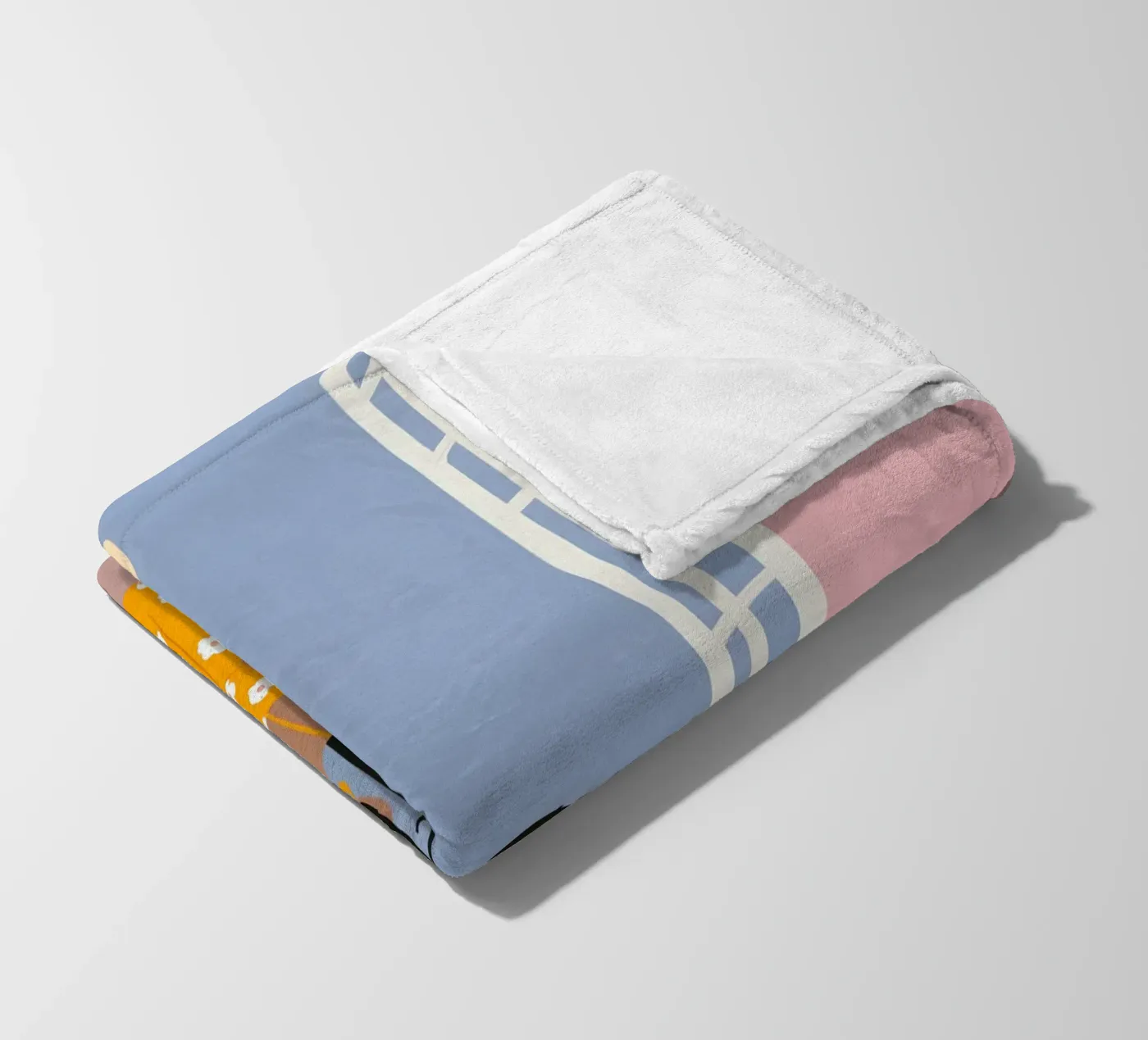 Moonlight Pause coperta in pile da Vibrant Berry Studio