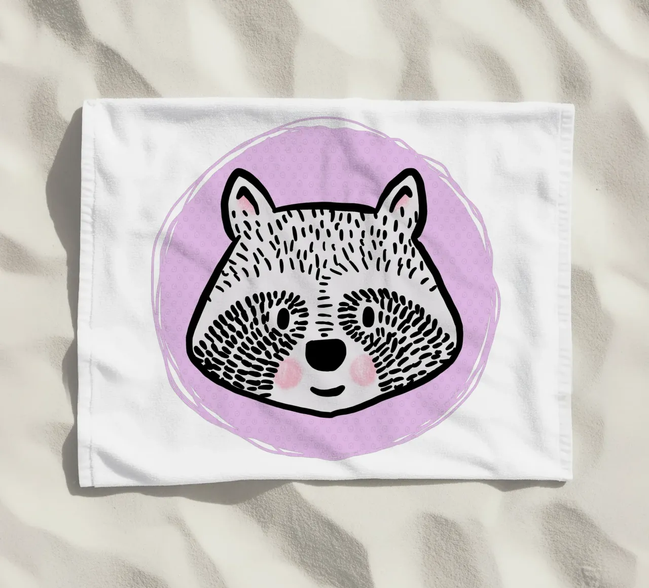 Procione telo mare da miriamkross-kids