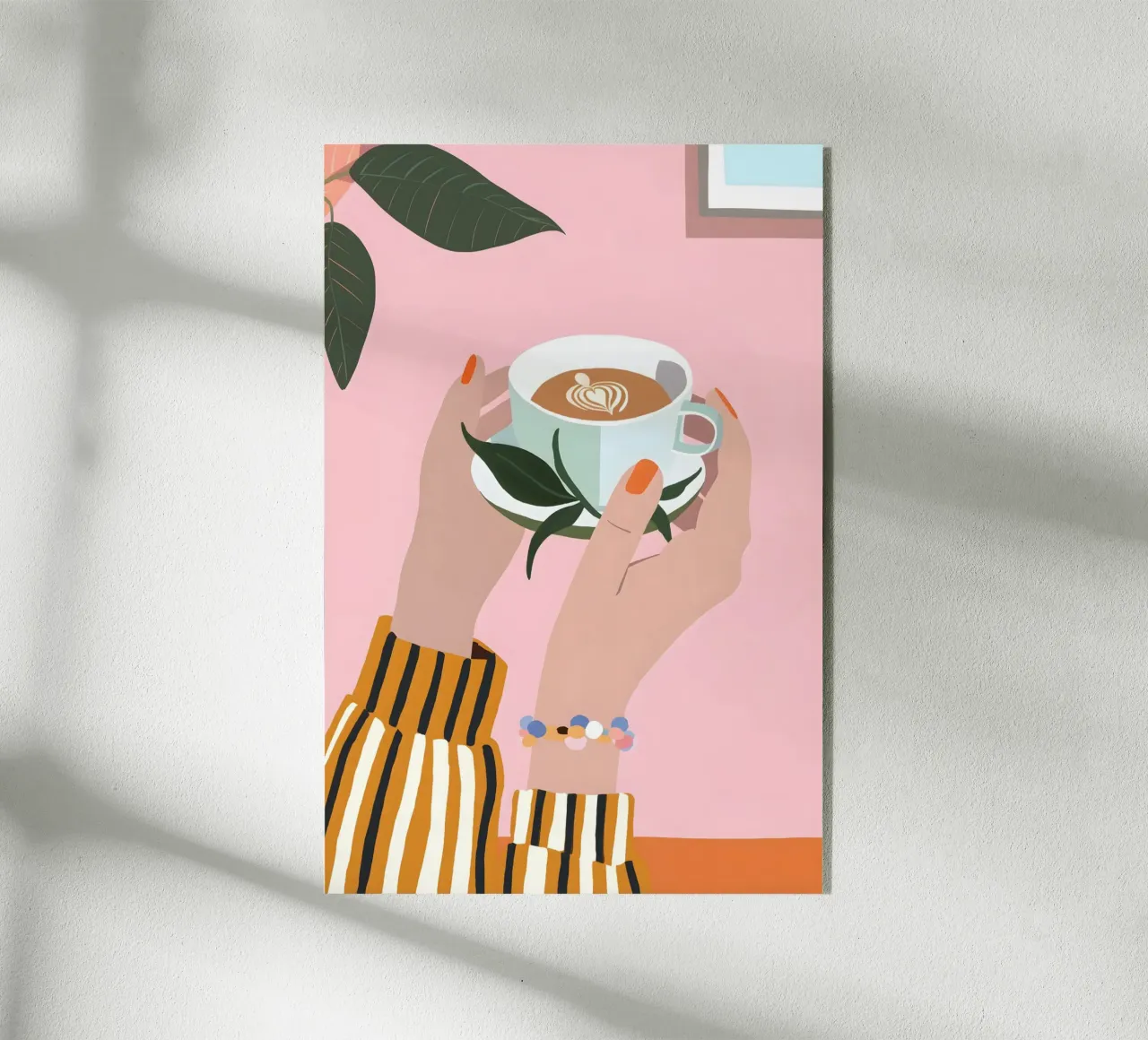 Coffee Ritual plexiglass da Vibrant Berry Studio