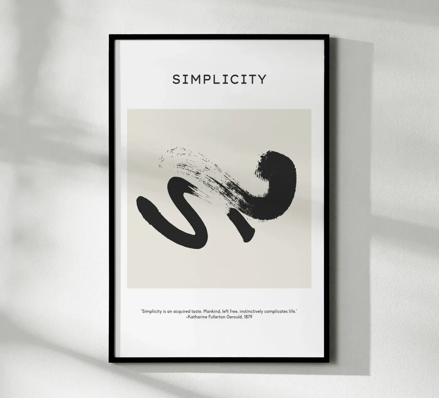 Simplicity No 05 poster van treechild