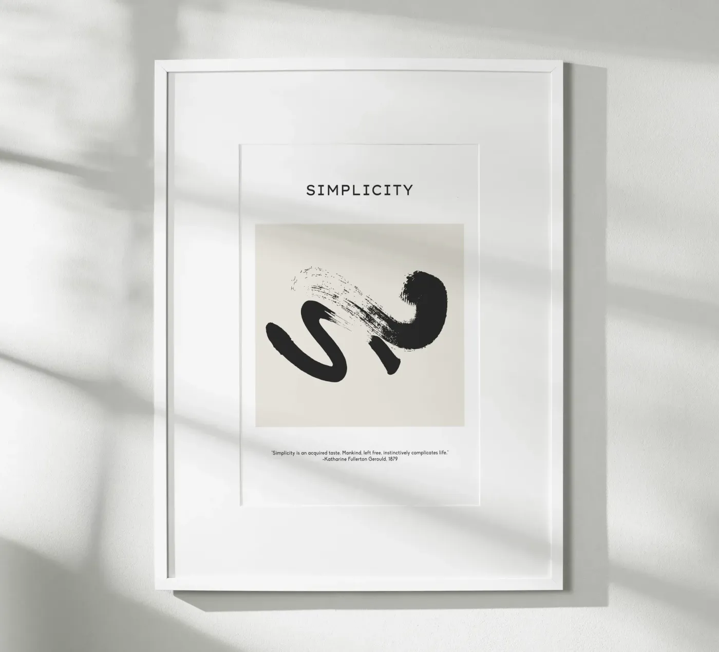 Simplicity No 05 poster van treechild
