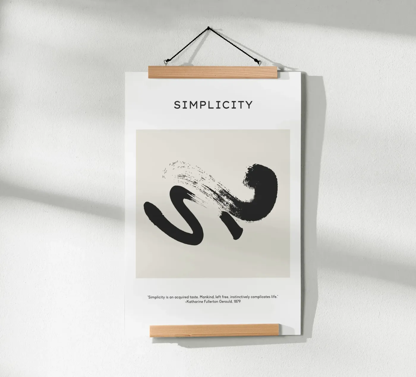 Simplicity No 05 poster van treechild
