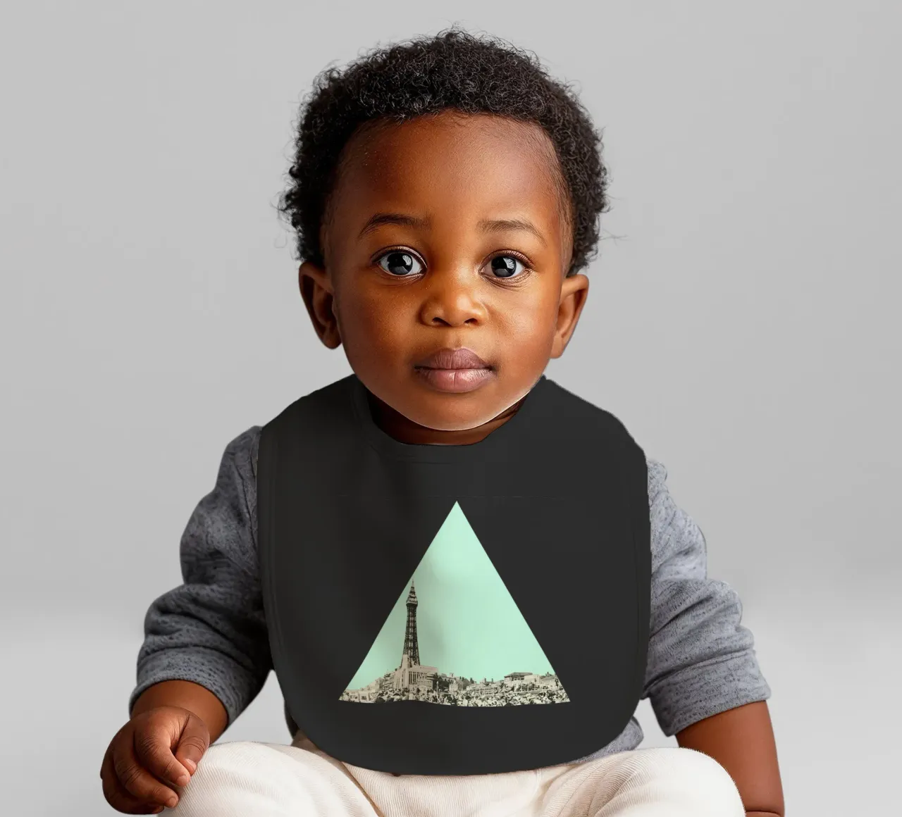 Blackpool Babylätzchen von Cassia Beck Collage