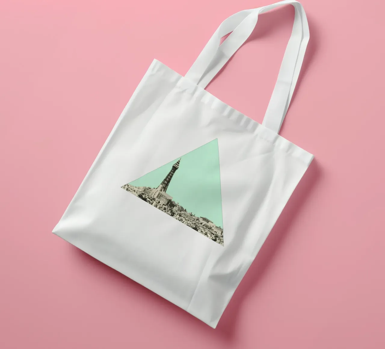 Blackpool borsa in juta da Cassia Beck Collage