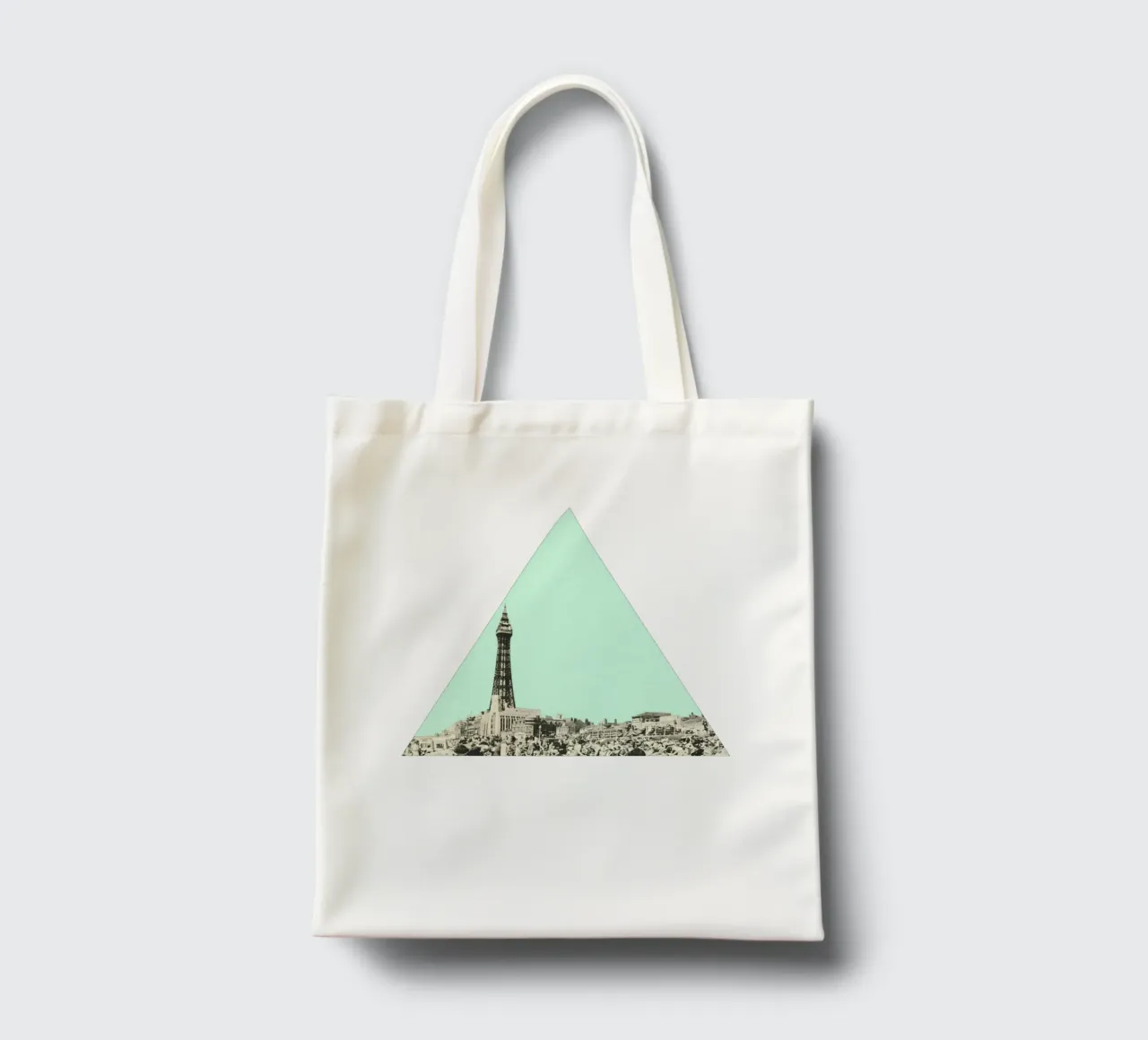 Blackpool borsa in juta da Cassia Beck Collage