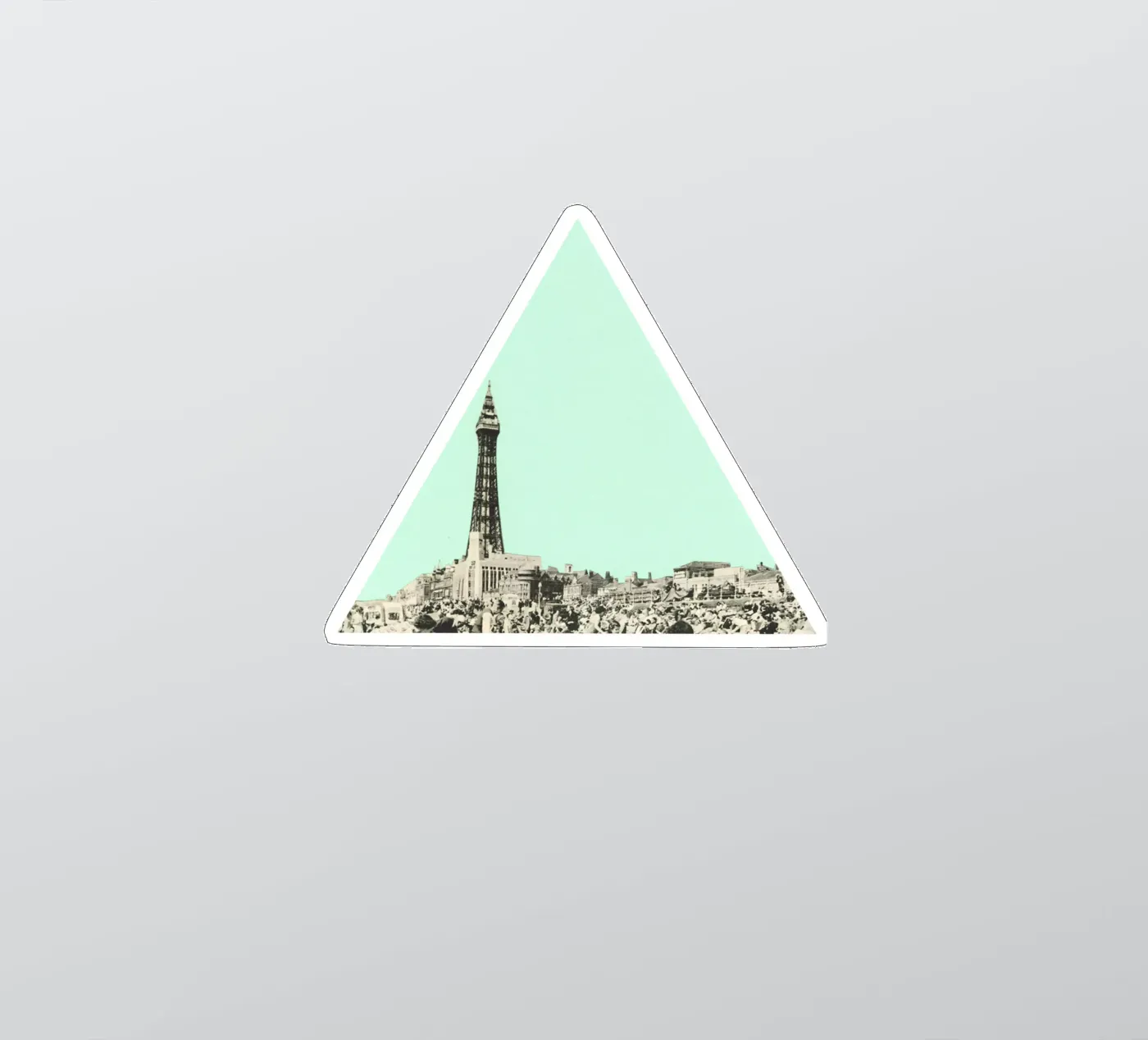 Blackpool sticker by Cassia Beck Collage