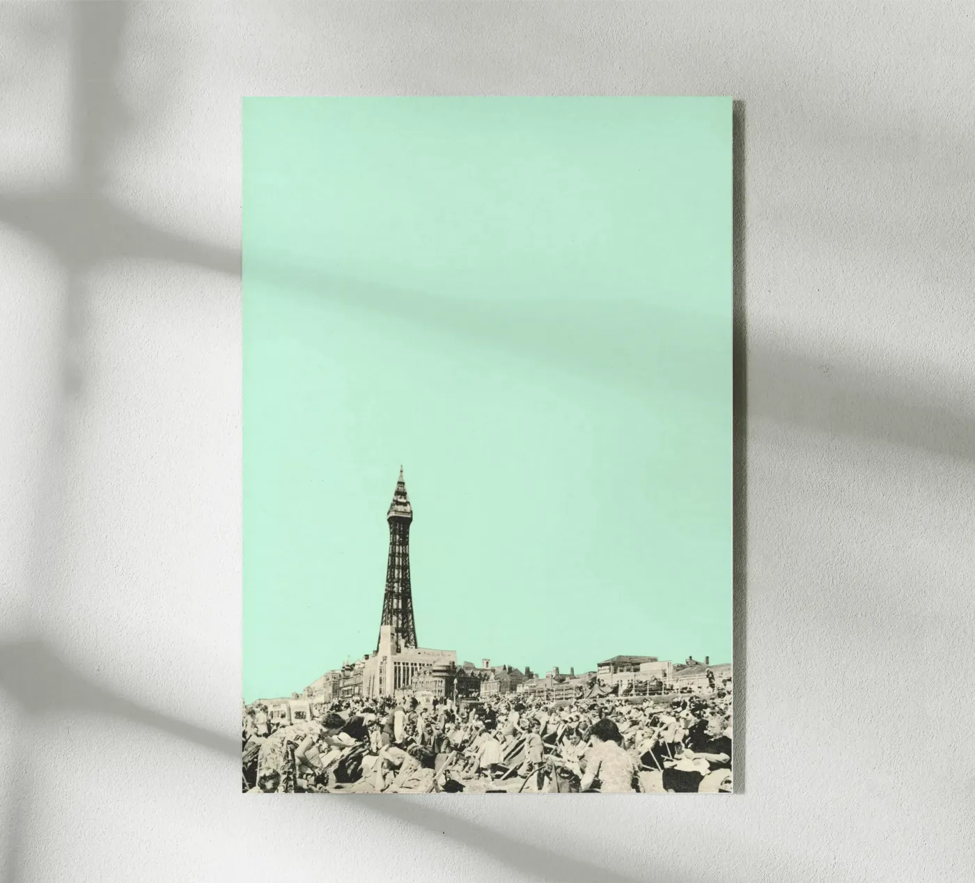 Blackpool acryl van Cassia Beck Collage