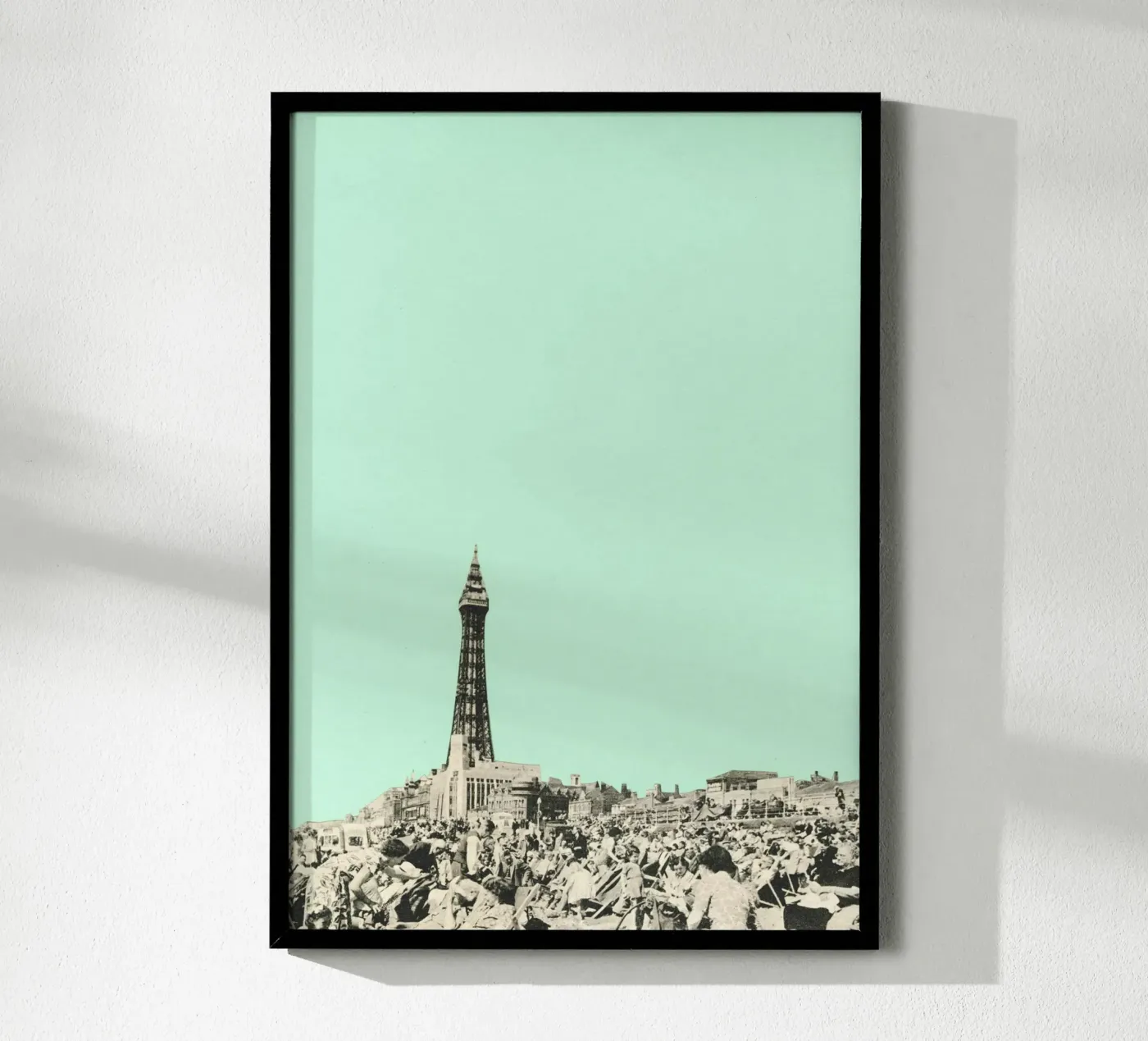 Blackpool poster da Cassia Beck Collage
