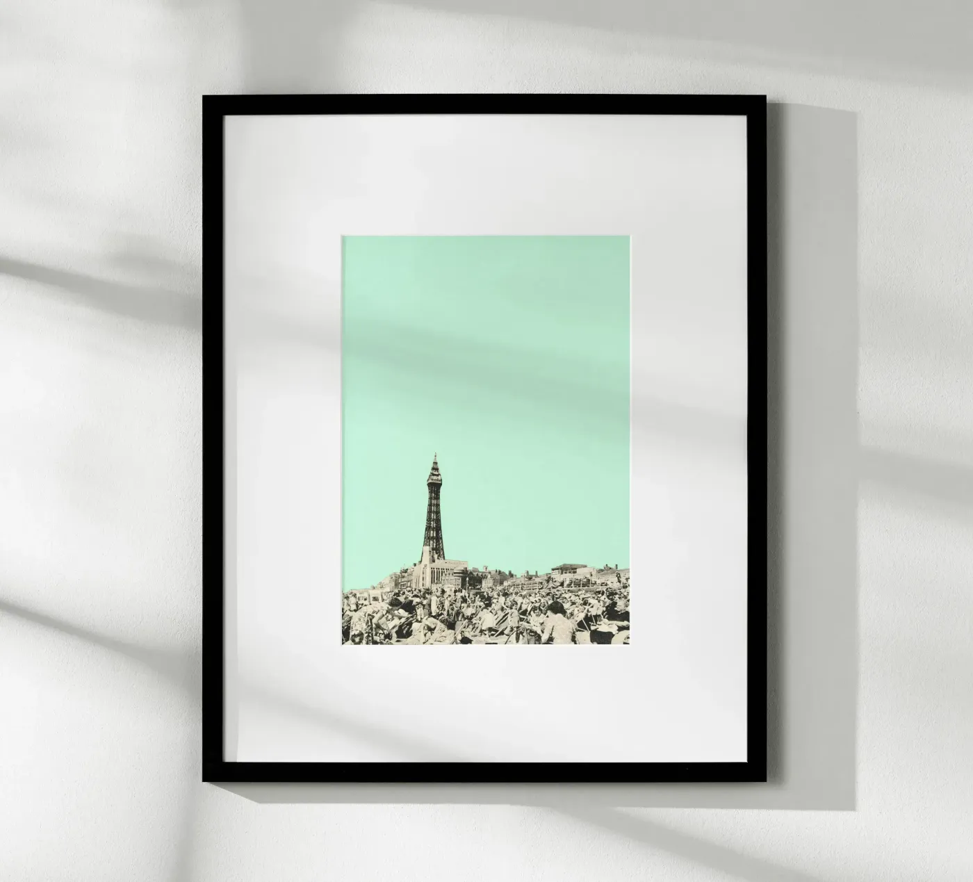 Blackpool poster da Cassia Beck Collage