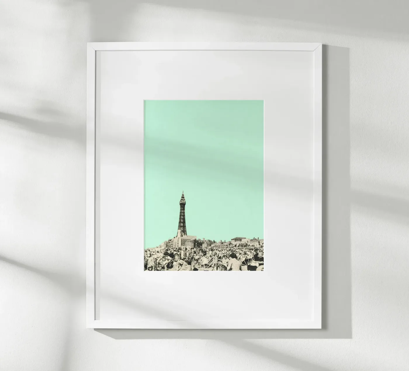 Blackpool poster da Cassia Beck Collage