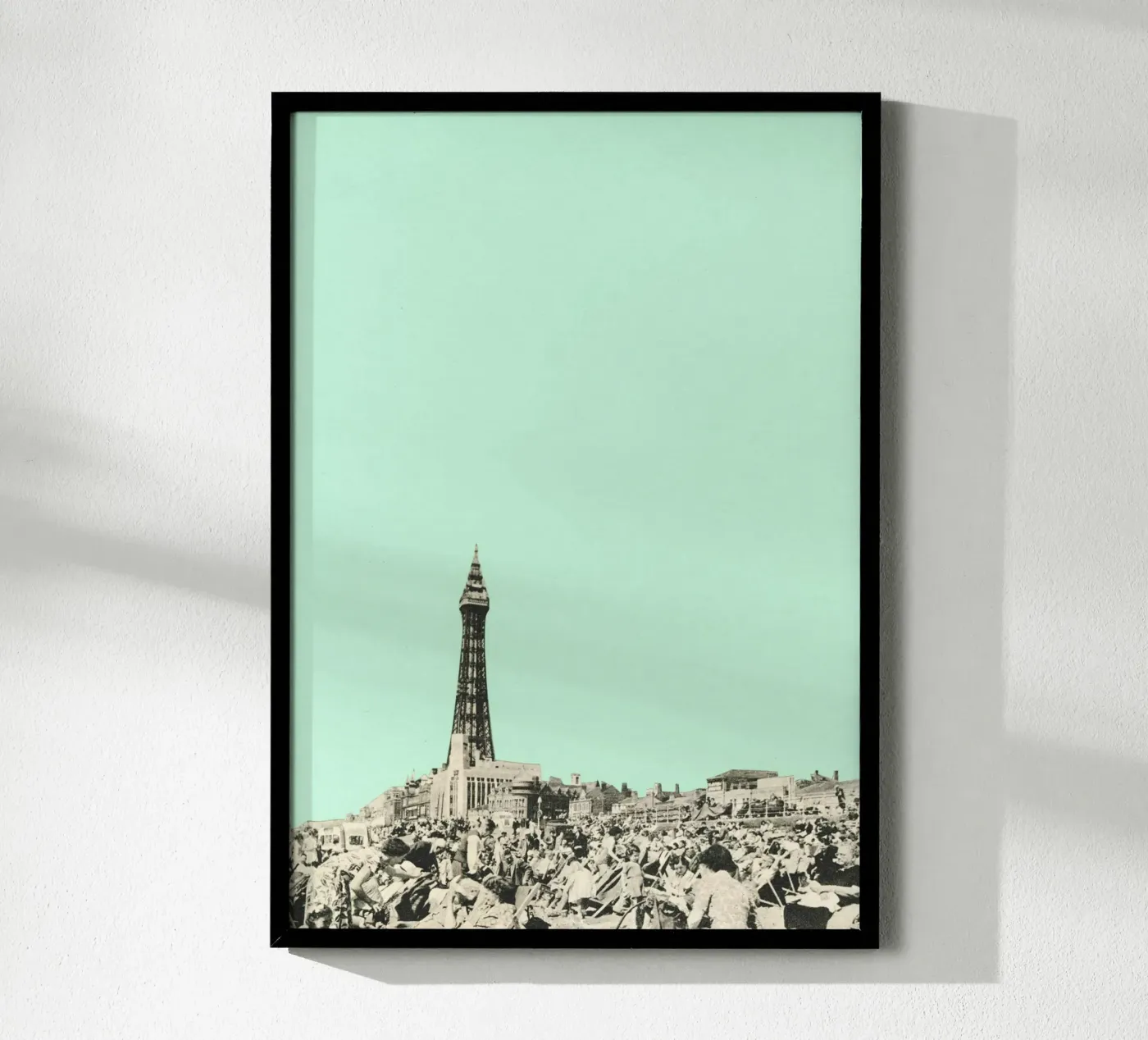 Blackpool poster van Cassia Beck Collage