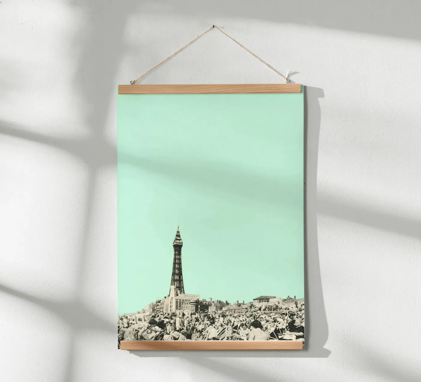 Blackpool poster da Cassia Beck Collage