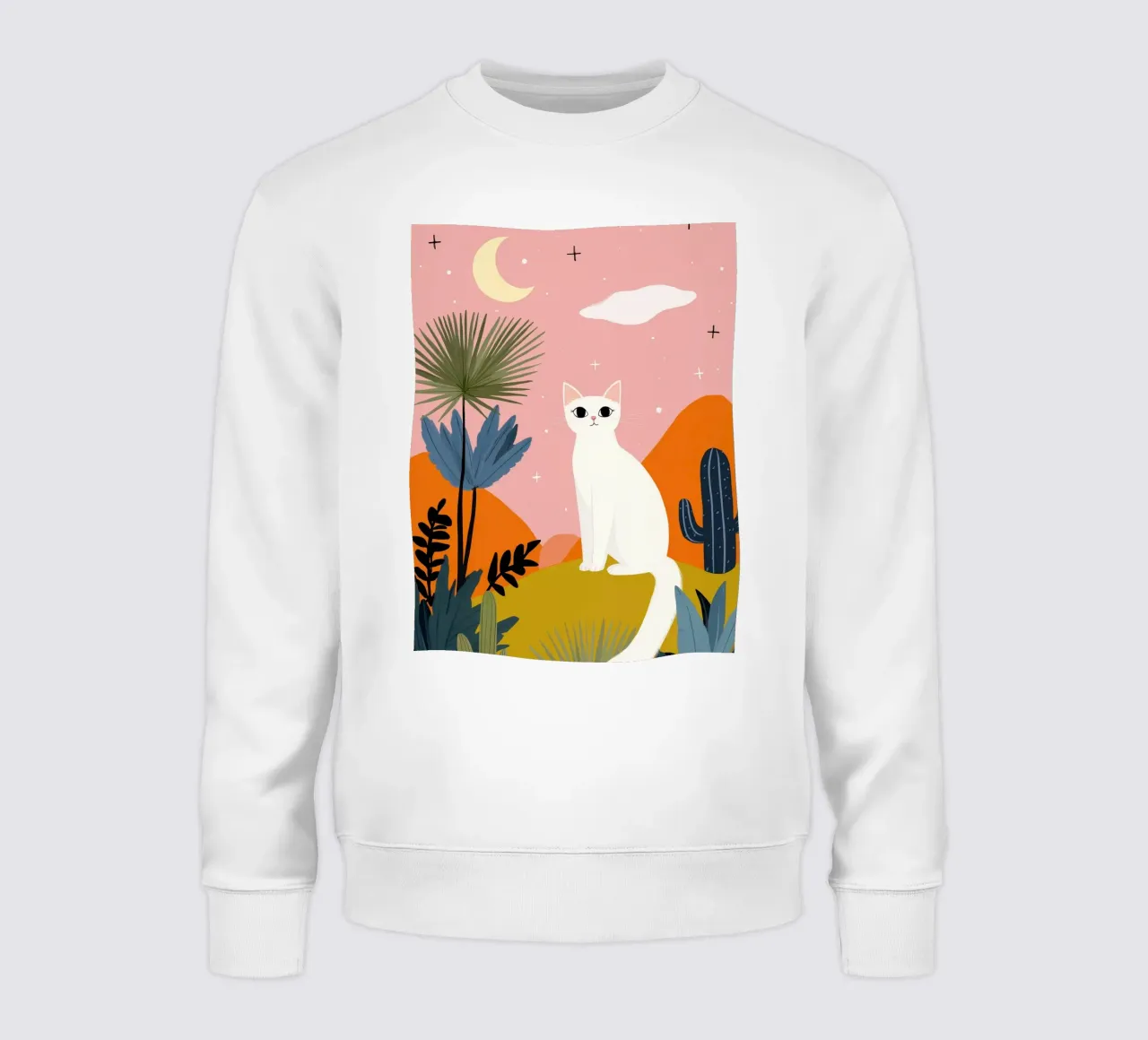 Moonlight Cat felpa da Vibrant Berry Studio