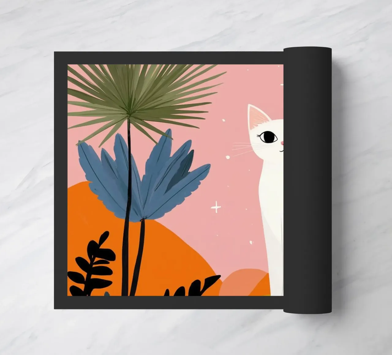 Moonlight Cat zerbino da Vibrant Berry Studio