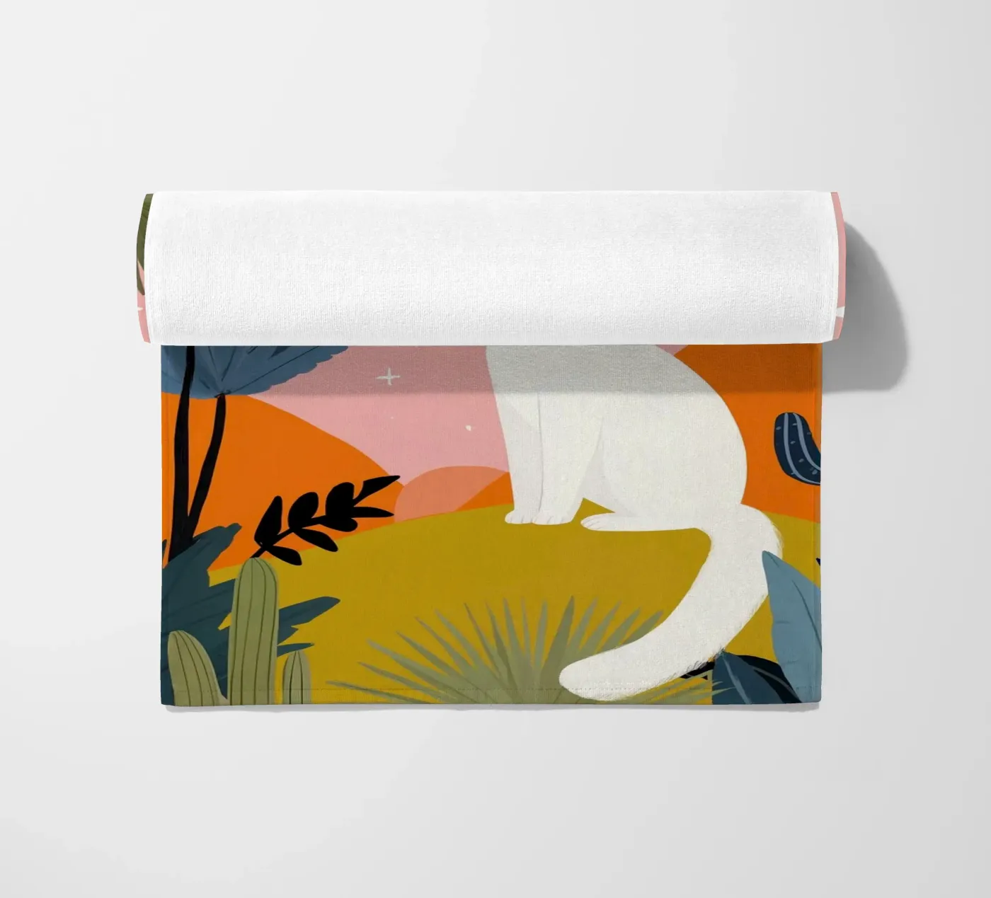 Moonlight Cat telo mare da Vibrant Berry Studio