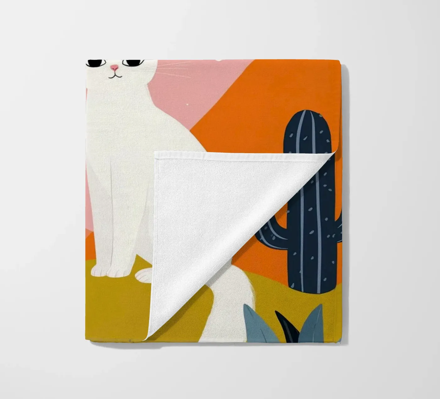 Moonlight Cat telo mare da Vibrant Berry Studio