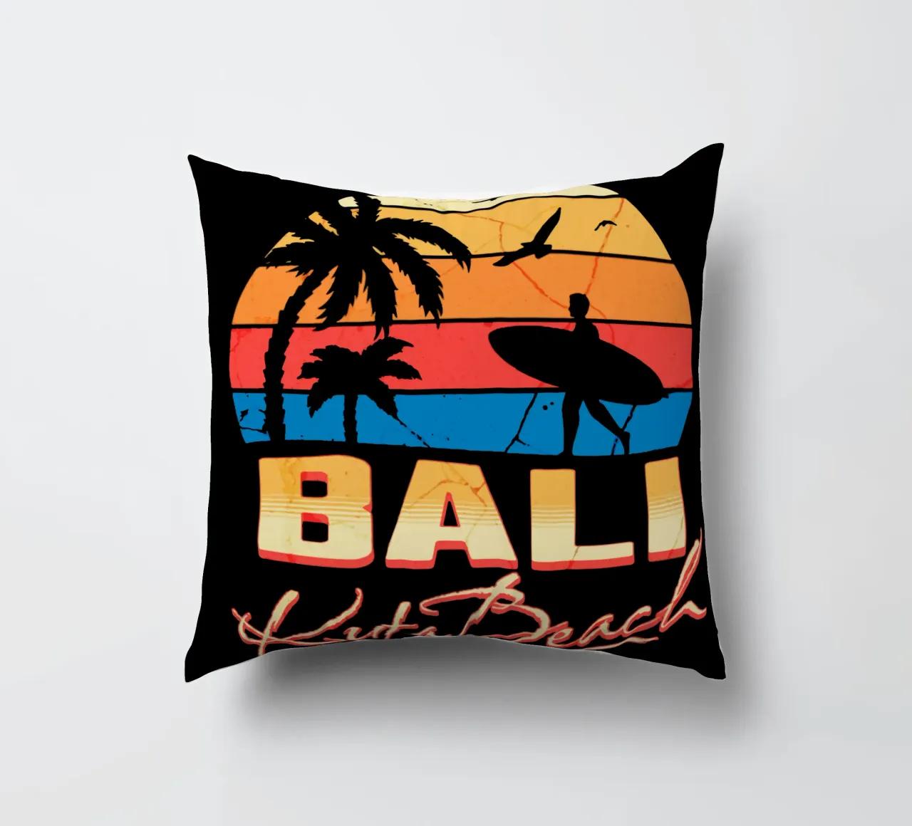 Bali Spiaggia di Kuta cuscino da Gunawan Rb