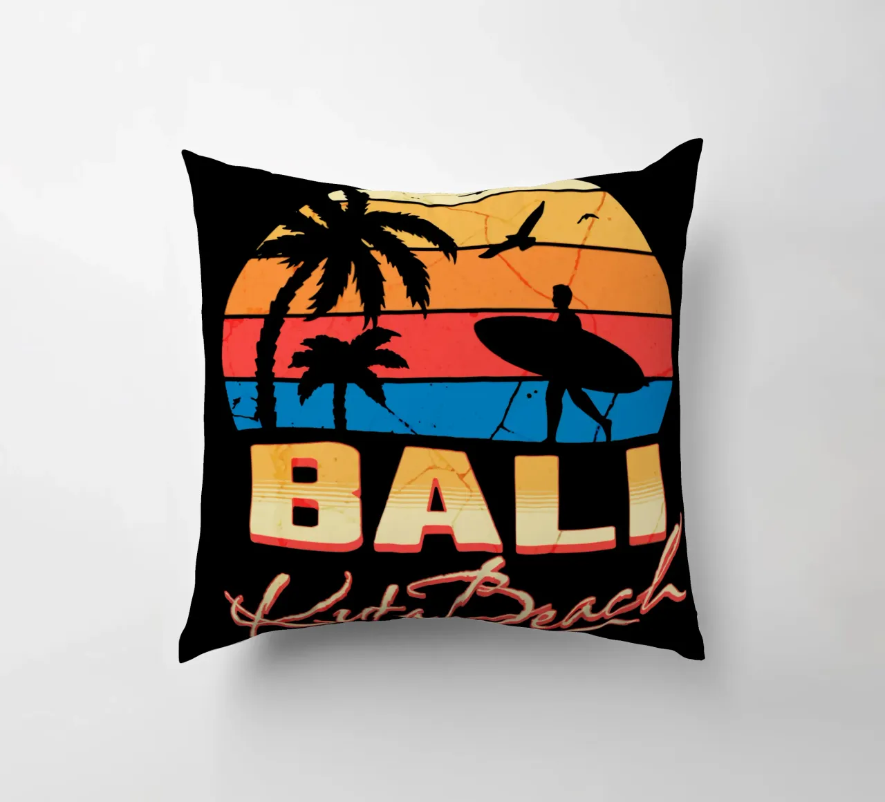 Bali Spiaggia di Kuta cuscino da Gunawan Rb