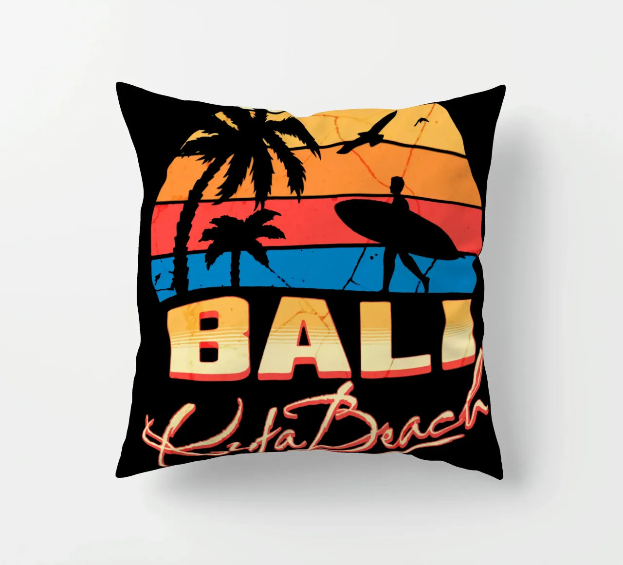 Bali Spiaggia di Kuta cuscino da Gunawan Rb