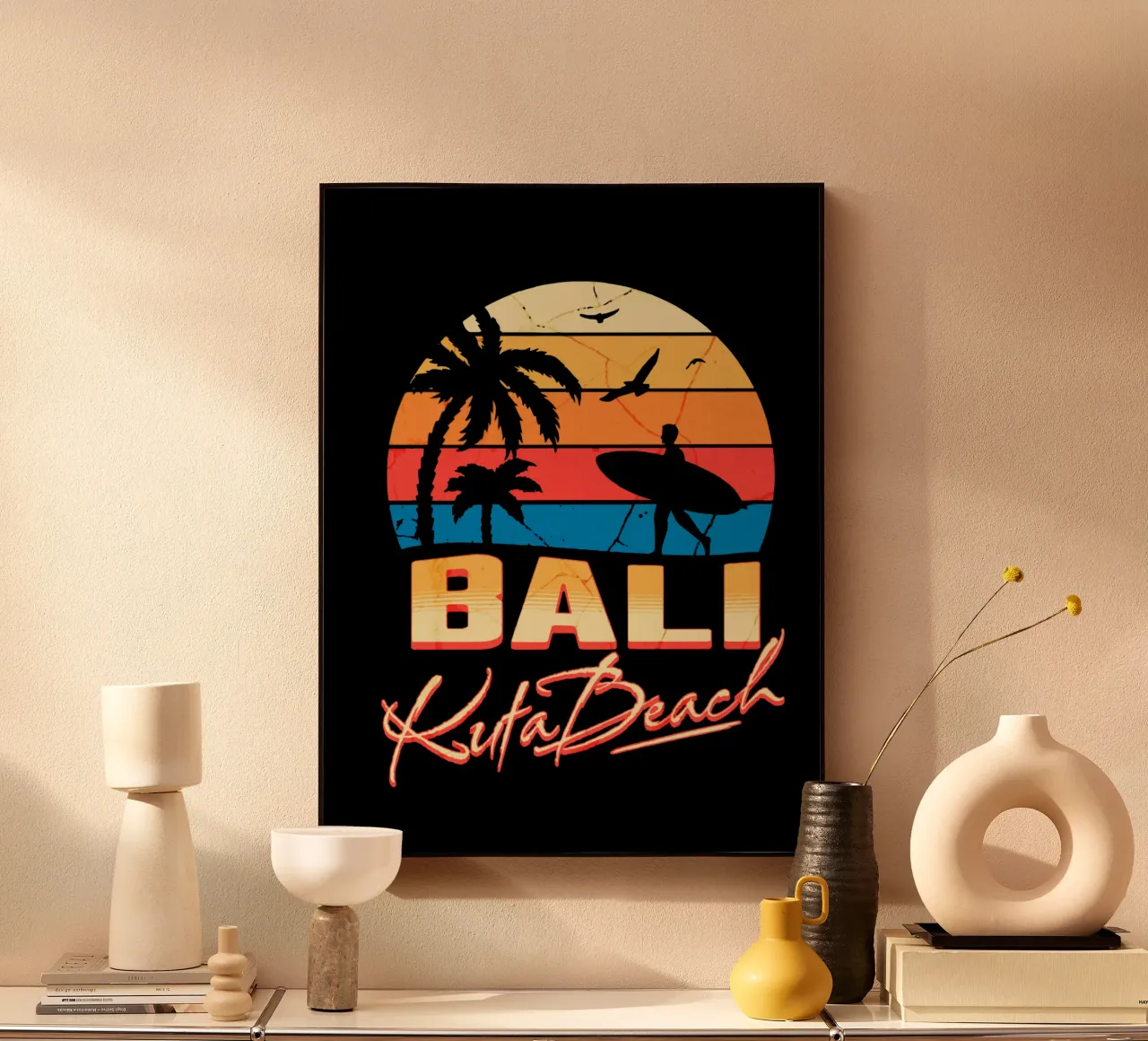 Bali Kuta Strand Acryl-Glas von Gunawan Rb