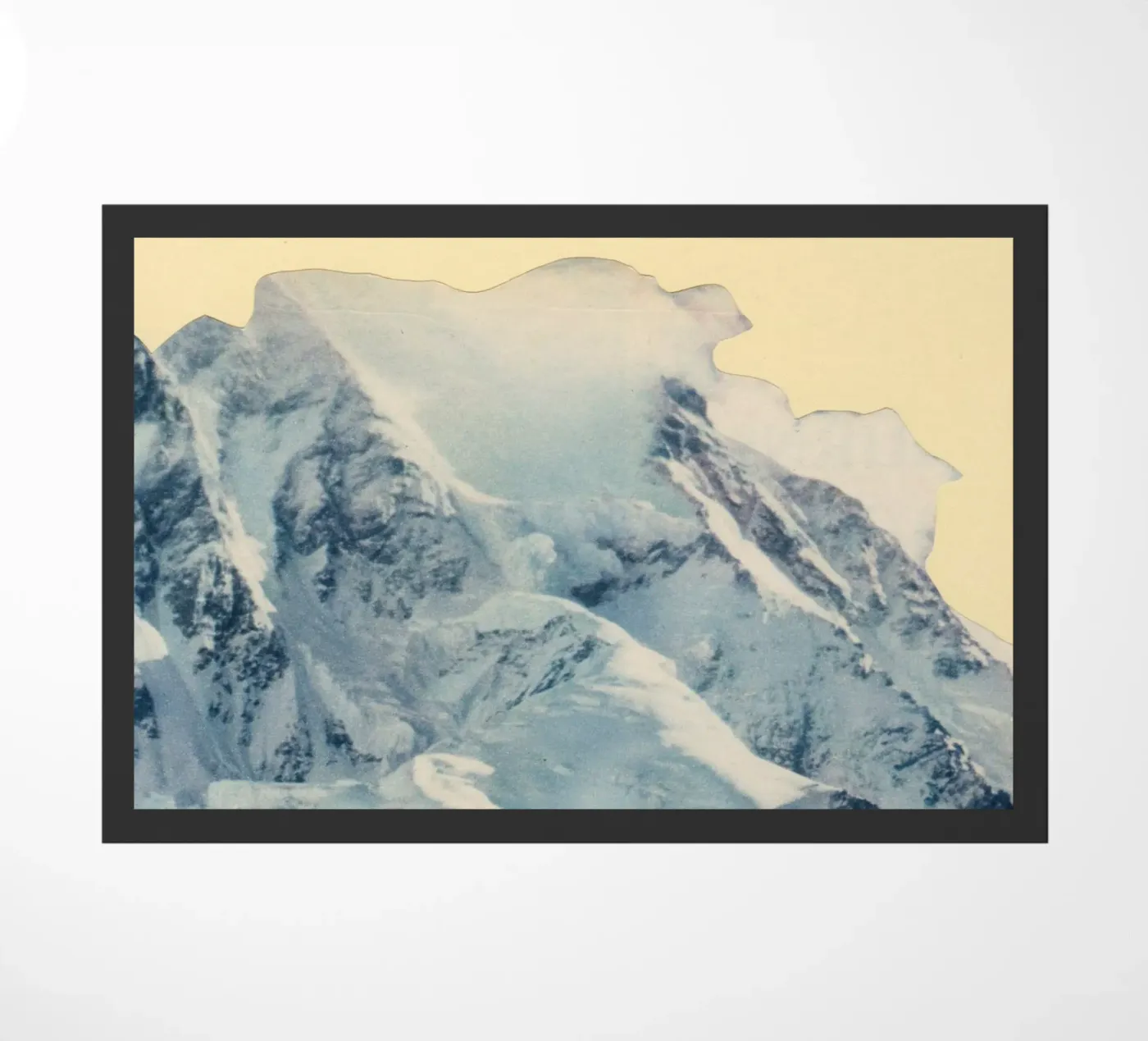 Avalanche doormat by Cassia Beck Collage