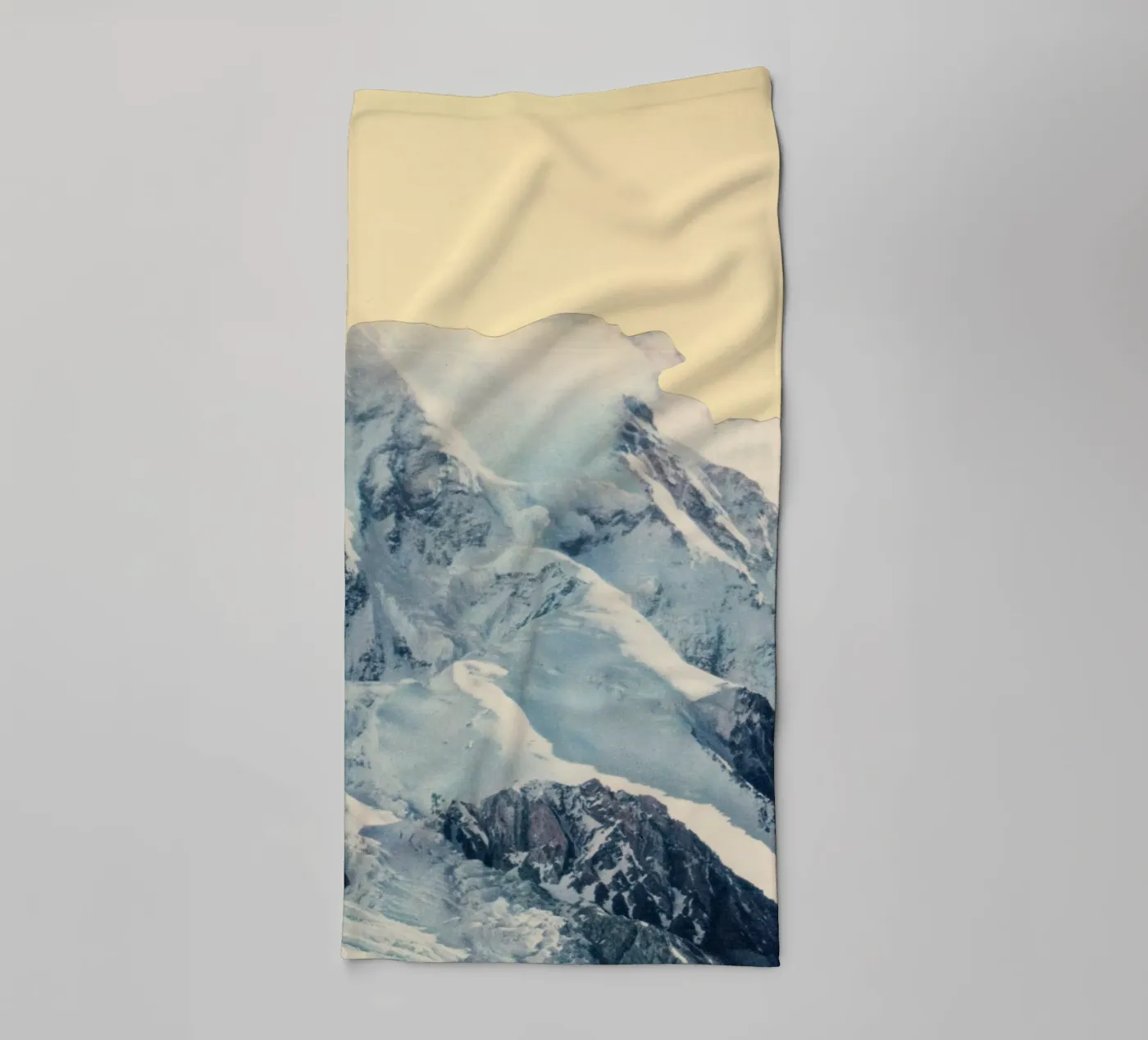 Avalanche towel by Cassia Beck Collage
