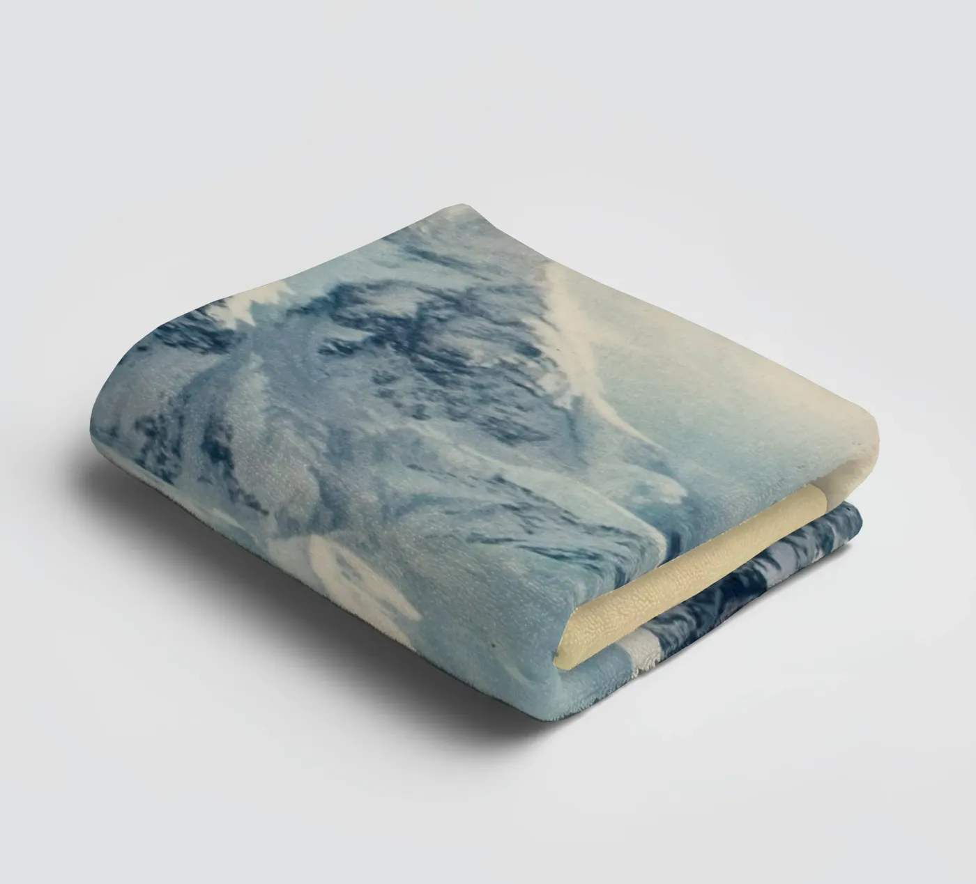 Avalanche towel by Cassia Beck Collage