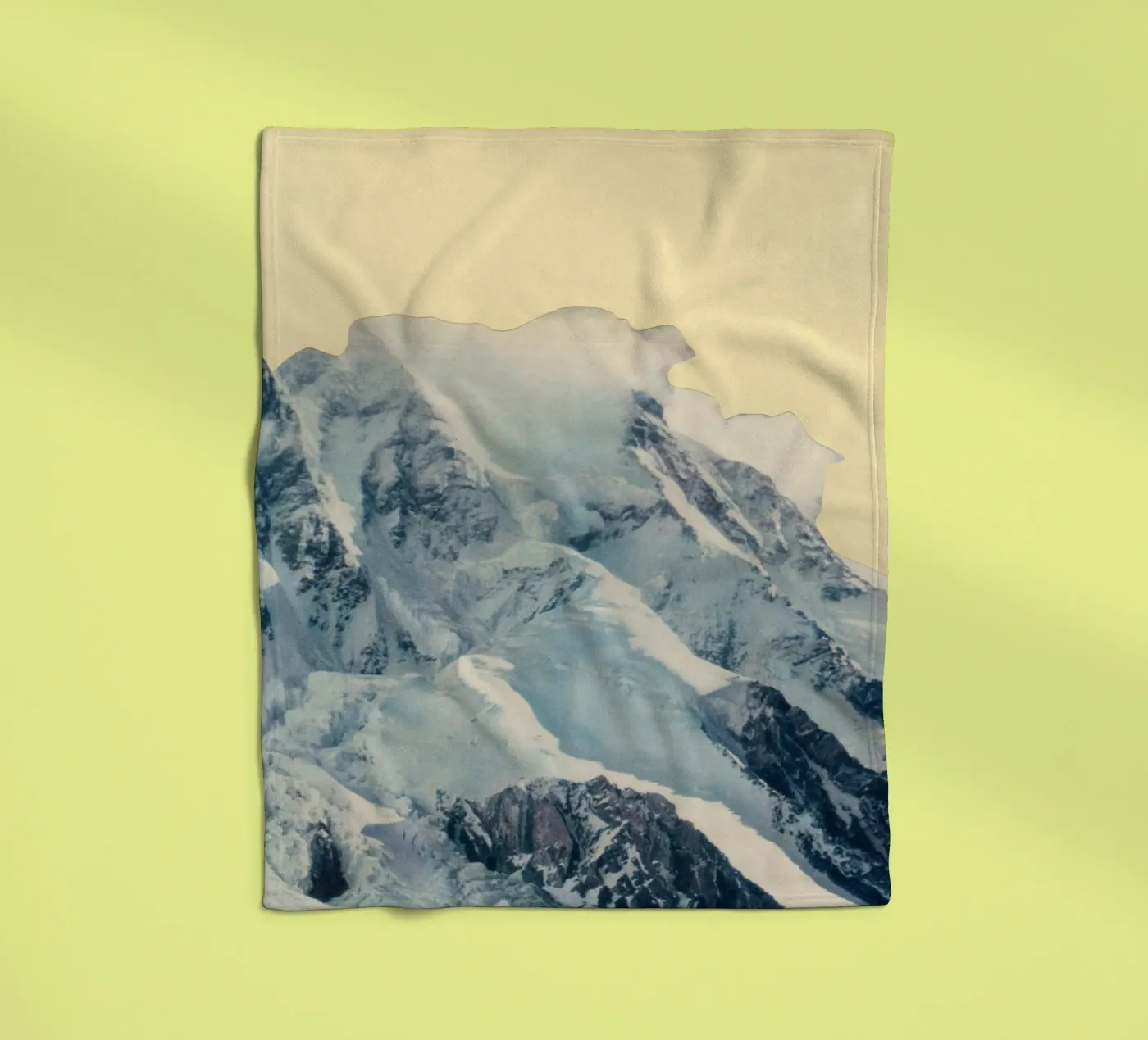 Avalanche Fleecedecke von Cassia Beck Collage