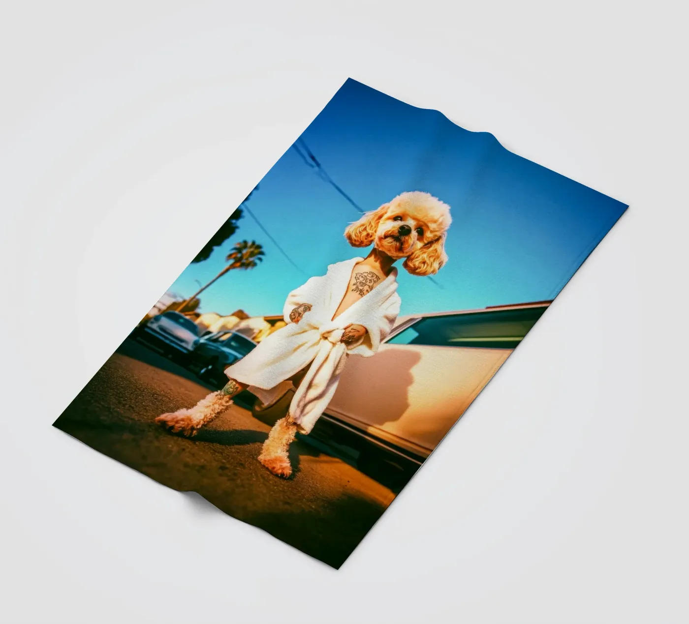 Jaxon fleecedeken van Affiches Chien Originales – Dogland