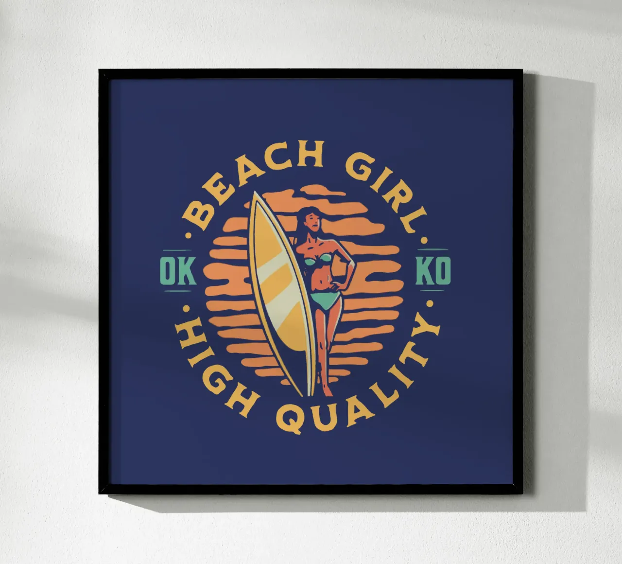 Ragazza da spiaggia Alta qualità carta hahnemühle da Gunawan Rb