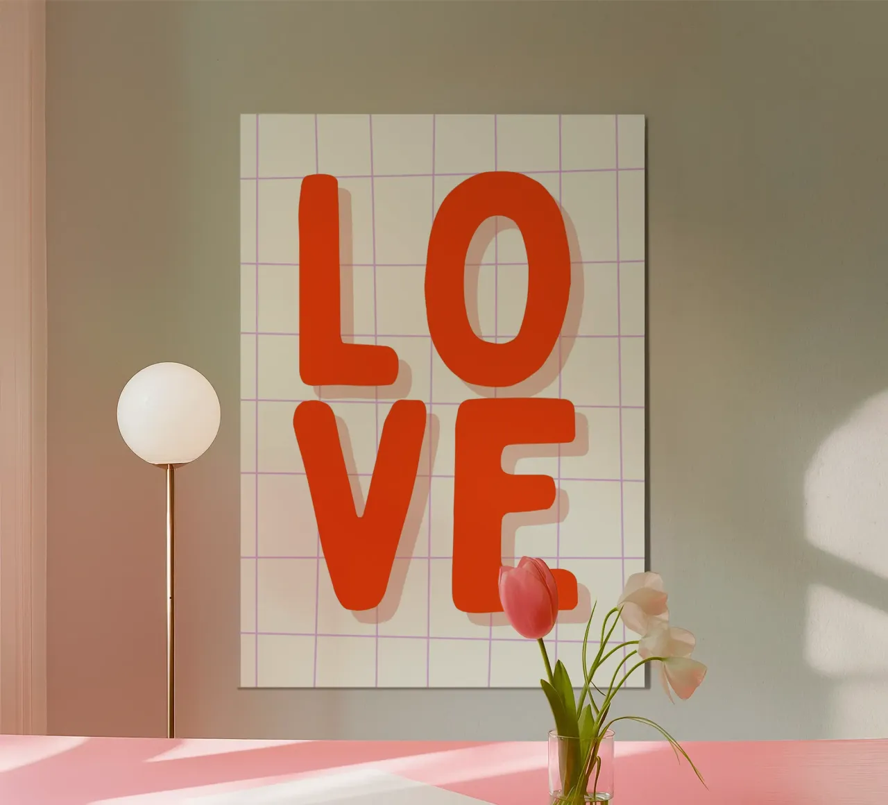 Amore – Poster con tipografia audace poster da HejYouDesign