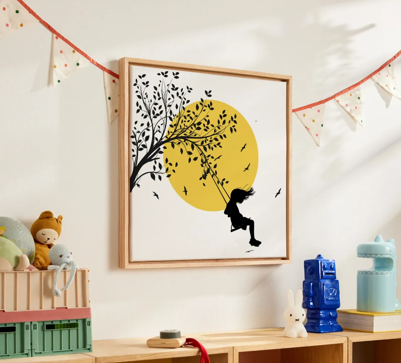 Giochi per bambini tela con Cornice a cassetta da LaylaOzFun