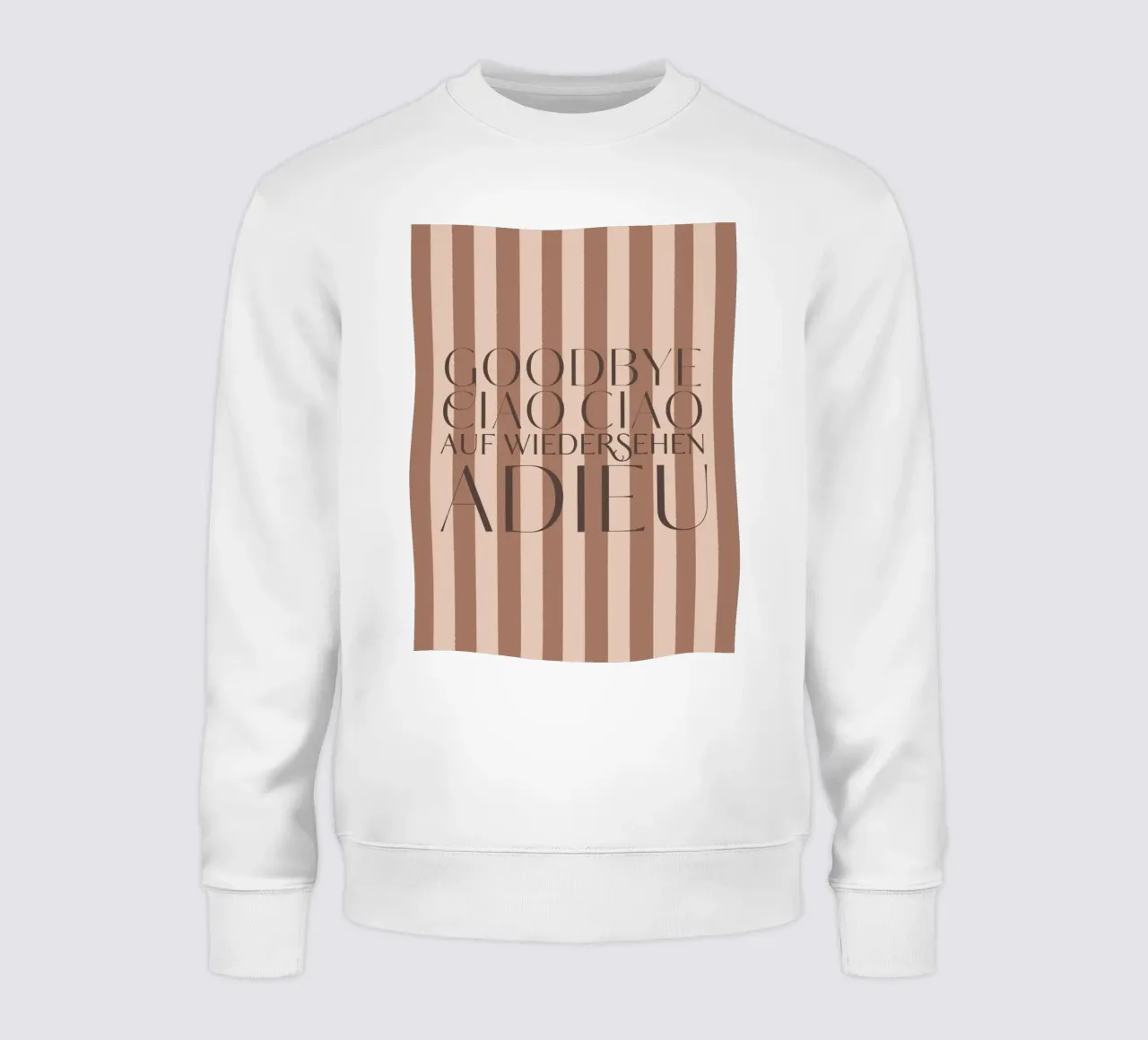 Addio 2025 - Goodbye Ciao Ciao Auf Wiedersehen Adieu felpa da DesigndN Christmassy