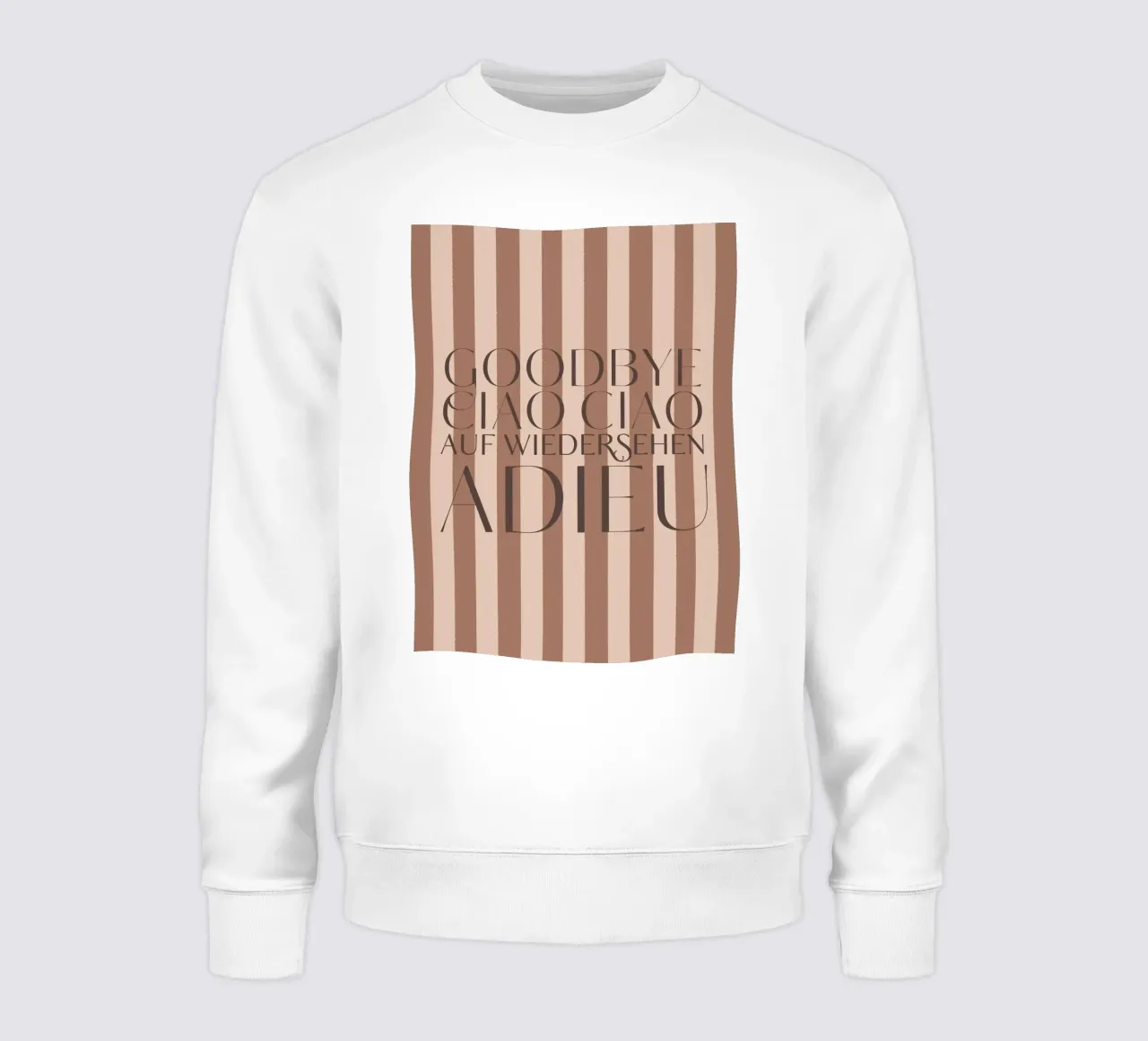 Addio 2025 - Goodbye Ciao Ciao Auf Wiedersehen Adieu felpa da DesigndN Christmassy