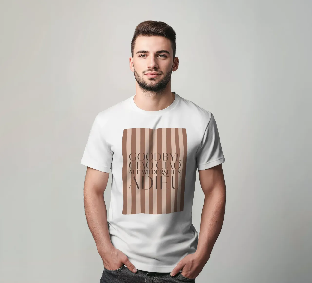 Addio 2025 - Goodbye Ciao Ciao Auf Wiedersehen Adieu t-shirt da DesigndN Christmassy