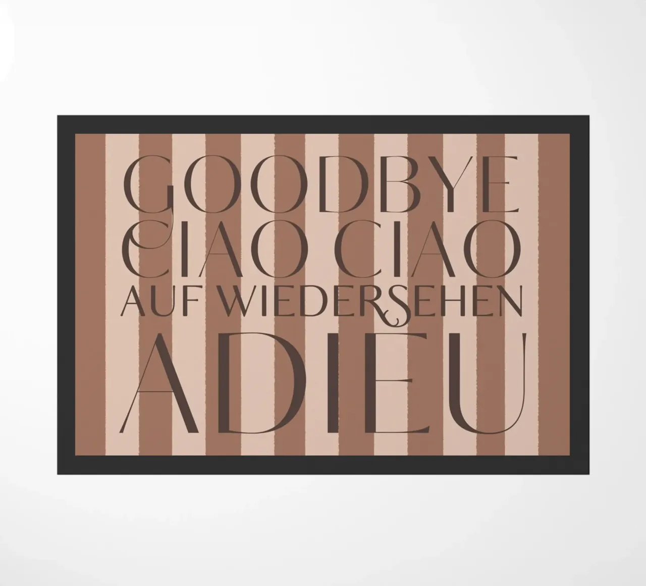 Addio 2025 - Goodbye Ciao Ciao Auf Wiedersehen Adieu zerbino da DesigndN Christmassy