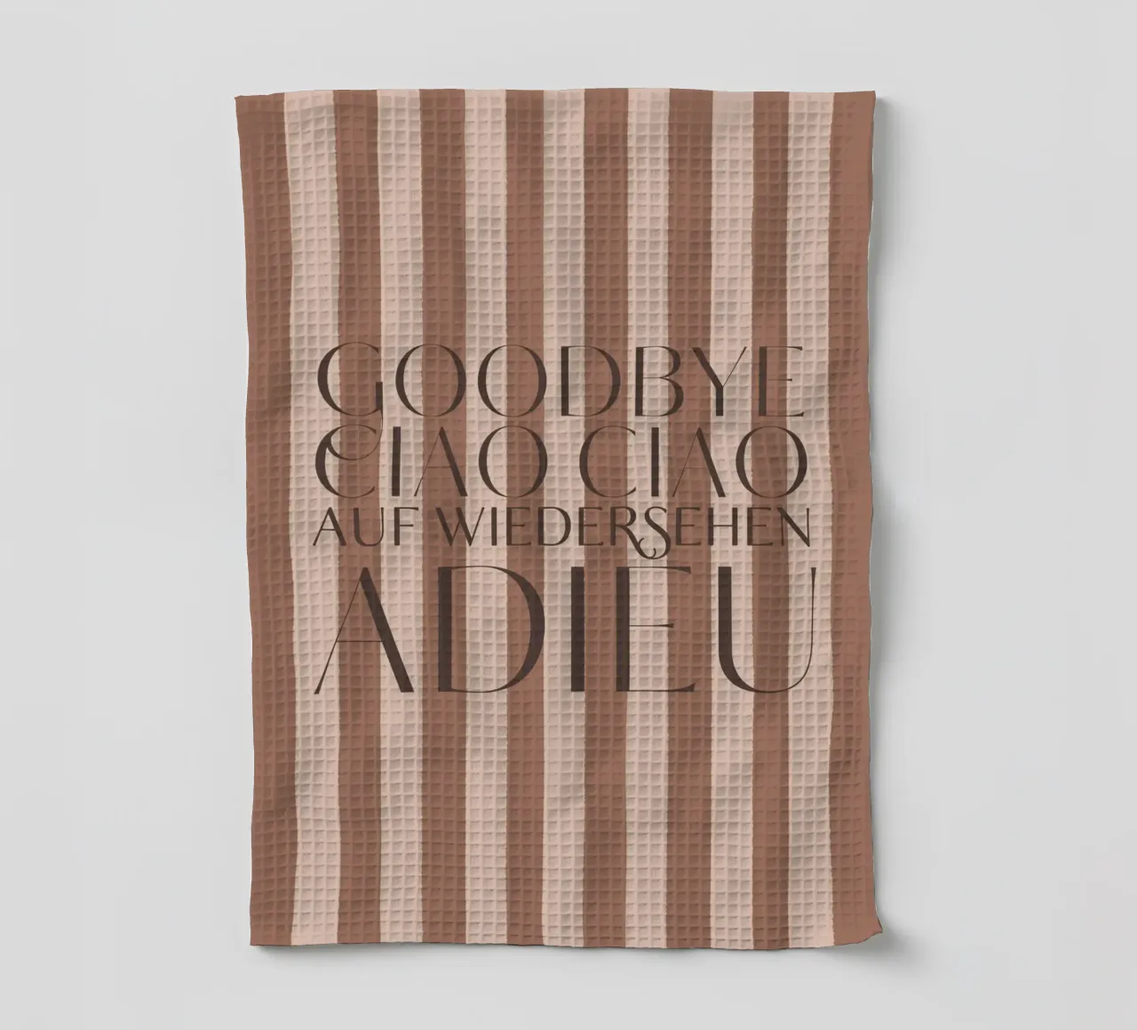 Addio 2025 - Goodbye Ciao Ciao Auf Wiedersehen Adieu canovaccio da cucina da DesigndN Christmassy